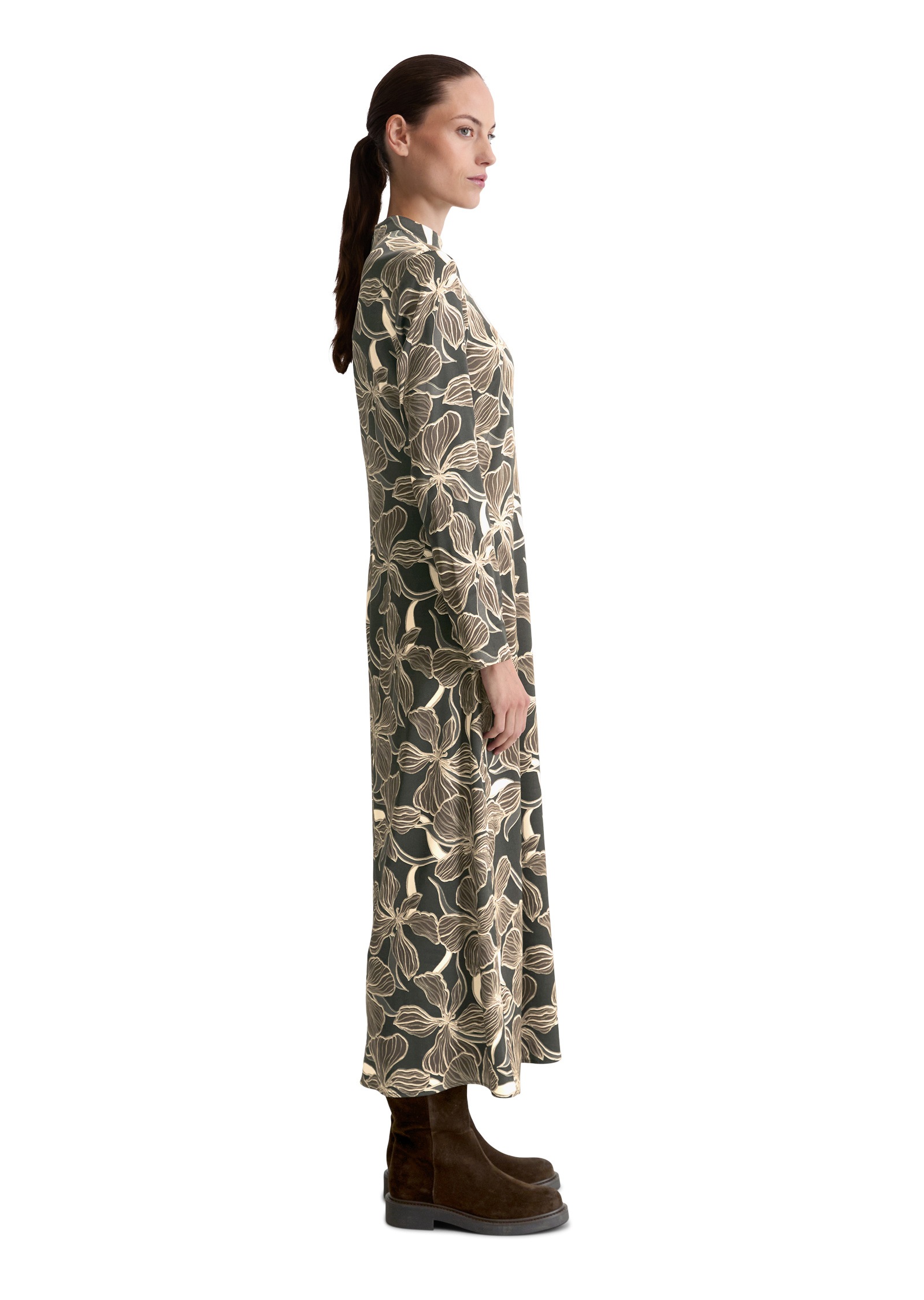 Marc OPolo Midikleid "aus Premium Viskose-Stretch" günstig online kaufen