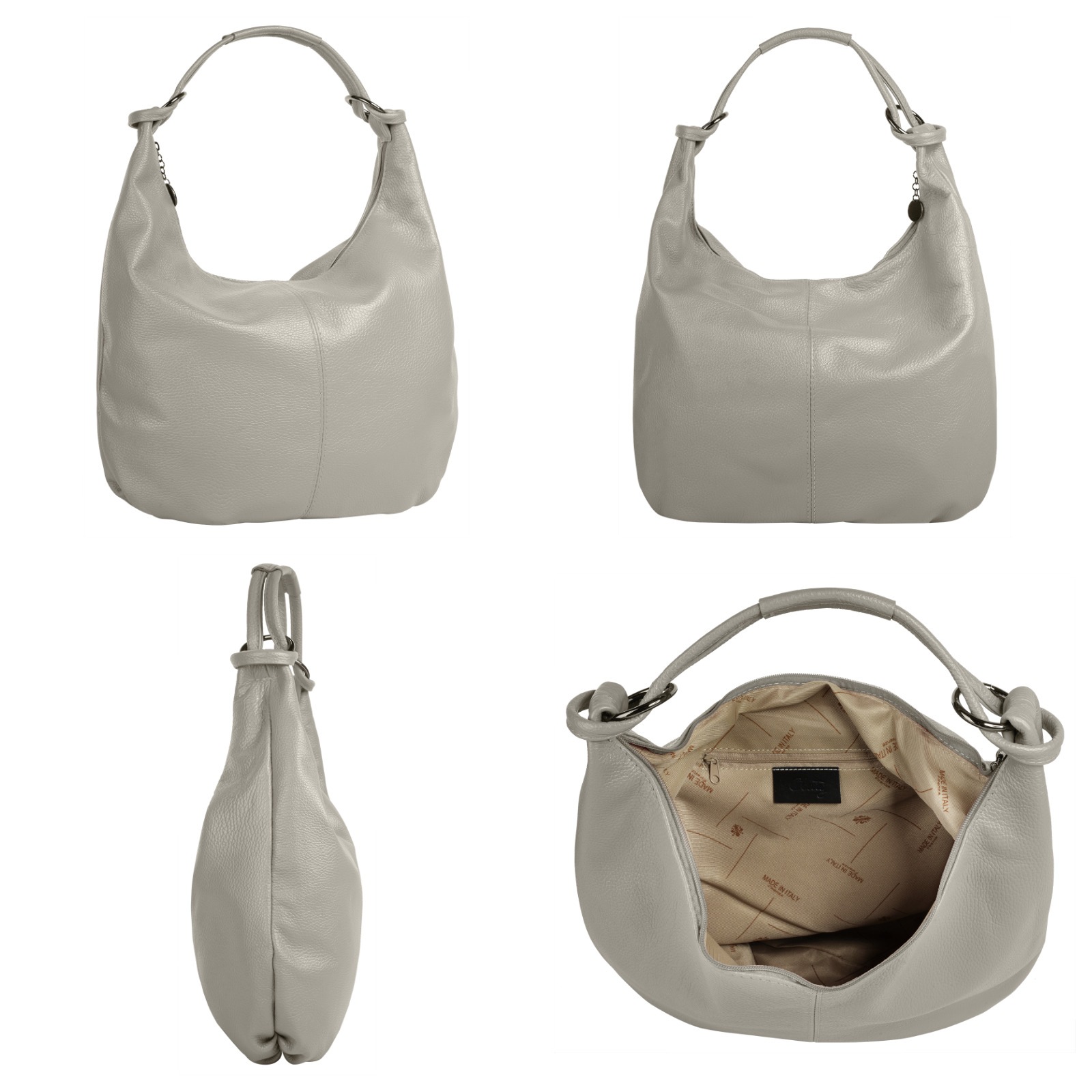 Cluty Shopper, echt Leder, Made in Italy