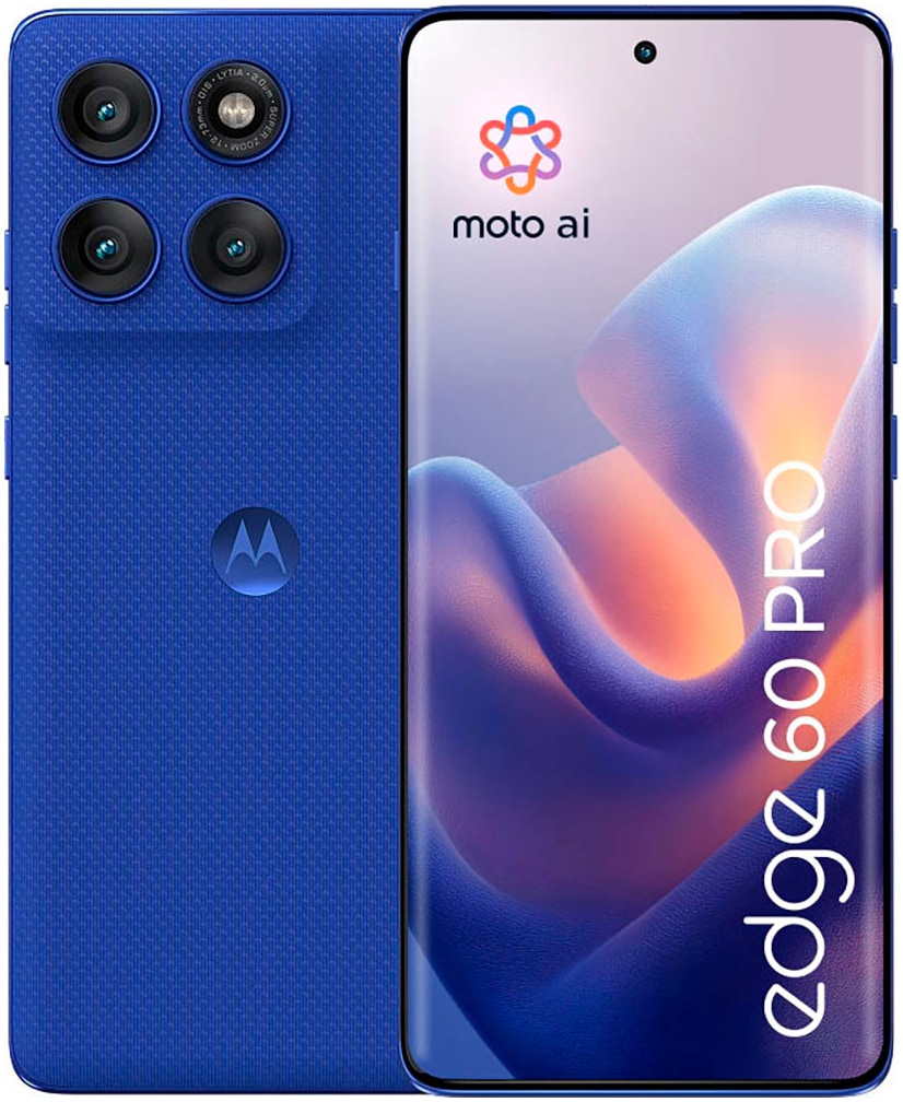 Motorola Smartphone »Edge 60 Pro 512GB«, Dazzling Blue