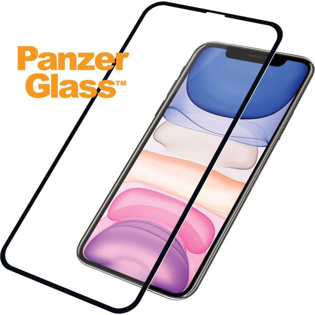 PanzerGlass Displayschutzglas »Edge to Edge Apple iPhone 11, XR CaseFriendly«, für Apple iPhone XR-Apple iPhone 11