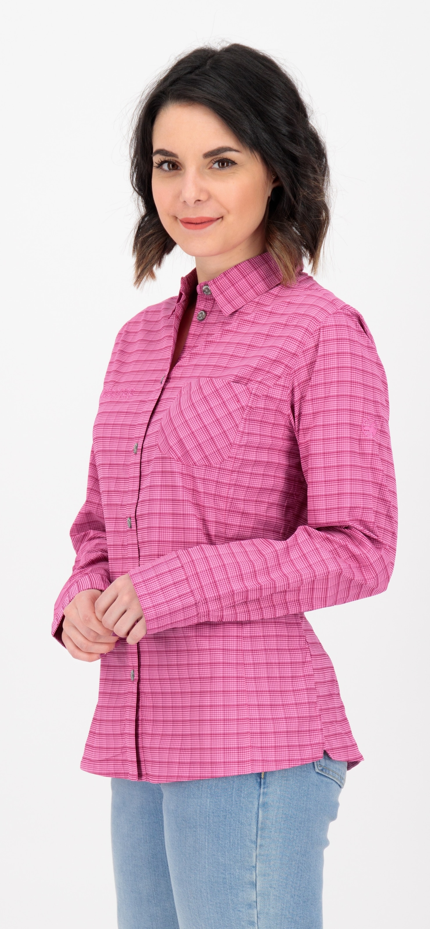 DEPROC Active Outdoorhemd »PHOENIX III LS WOMEN«, auch in Großen Größen erhältlich