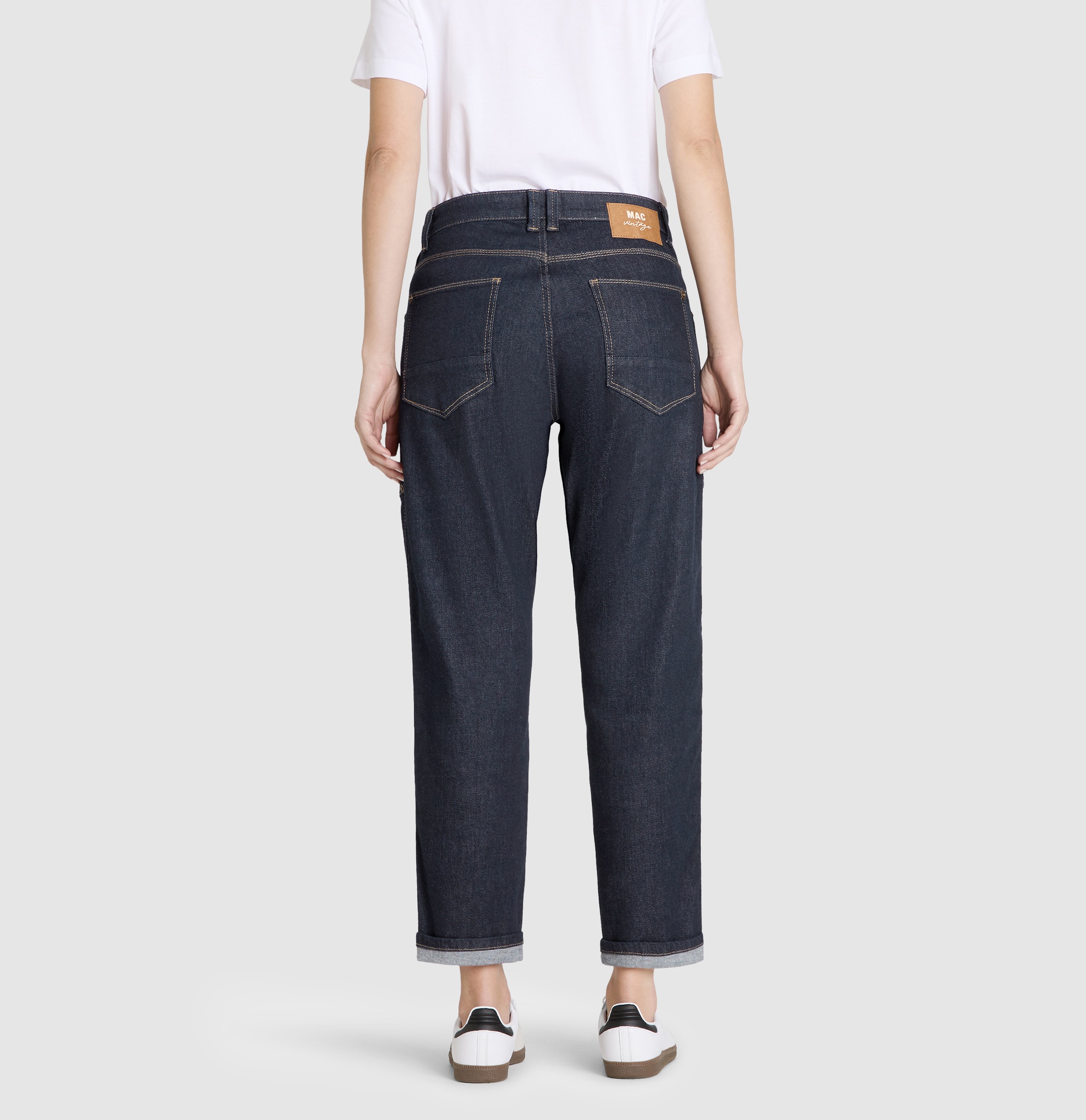MAC 7/8-Jeans "IOWA", mit aufgesetzten Taschen günstig online kaufen
