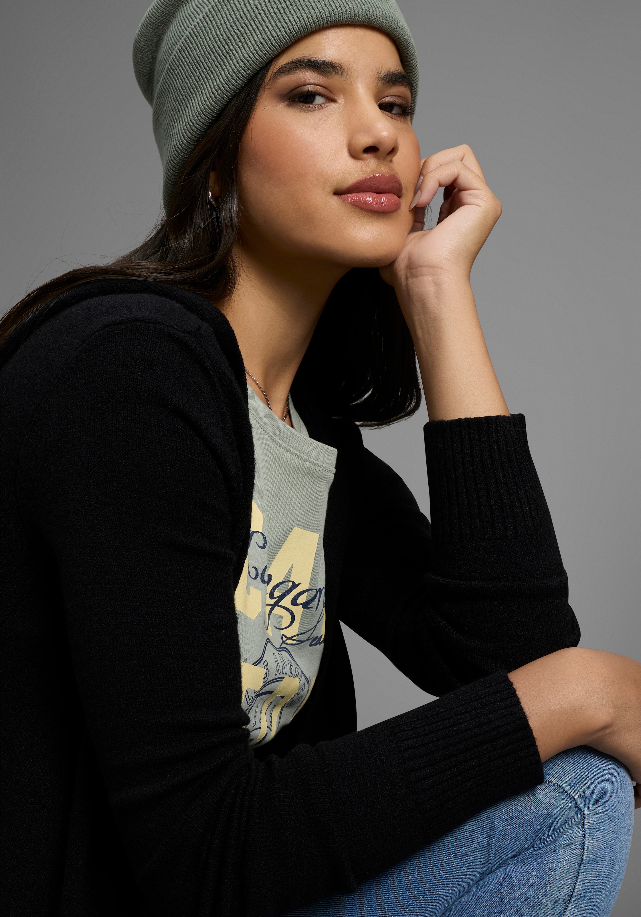 KangaROOS Longstrickjacke