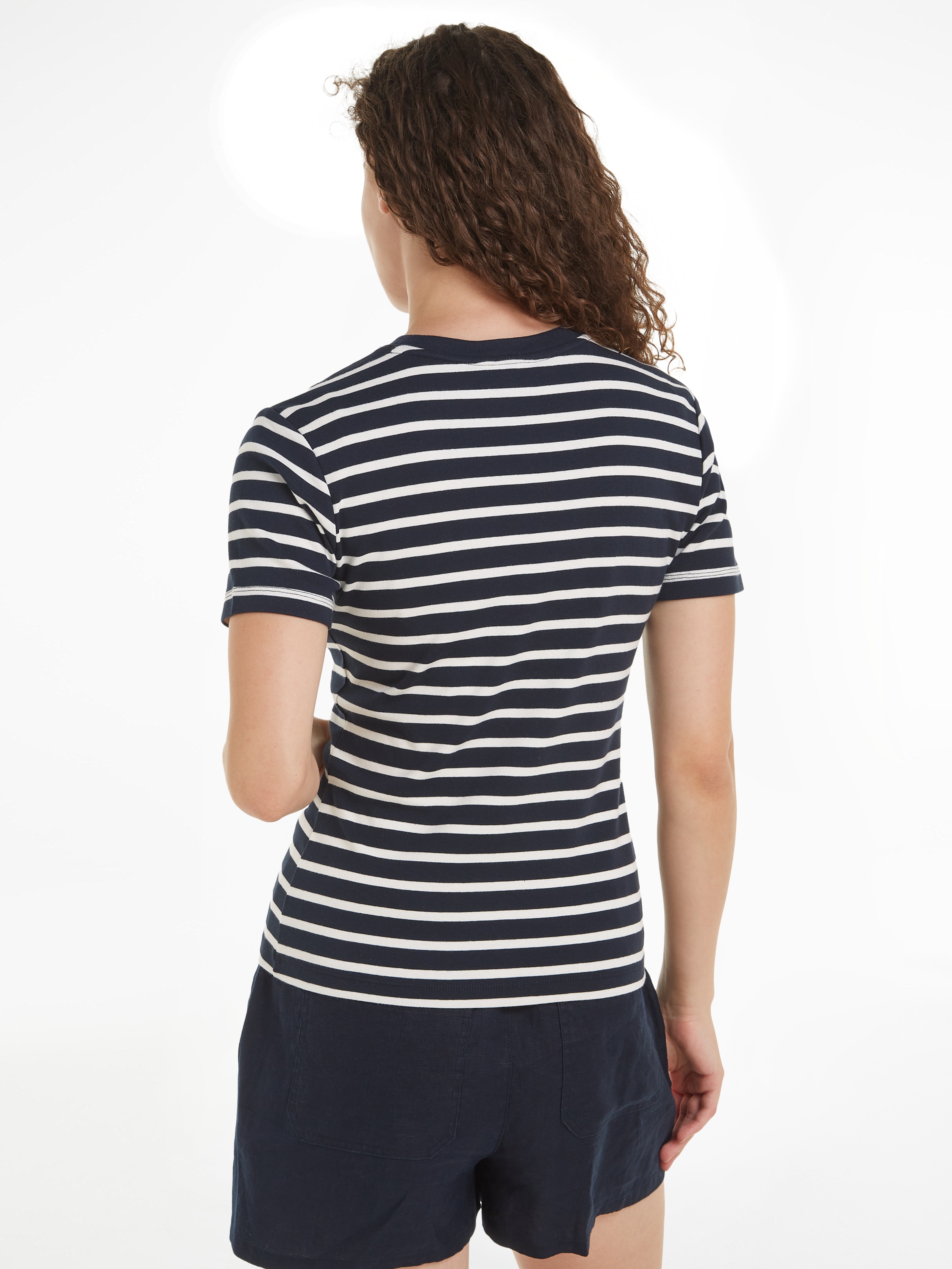 Tommy Hilfiger T-Shirt "SLIM CODY C-NK SS" Baumwolle, slim fit günstig online kaufen