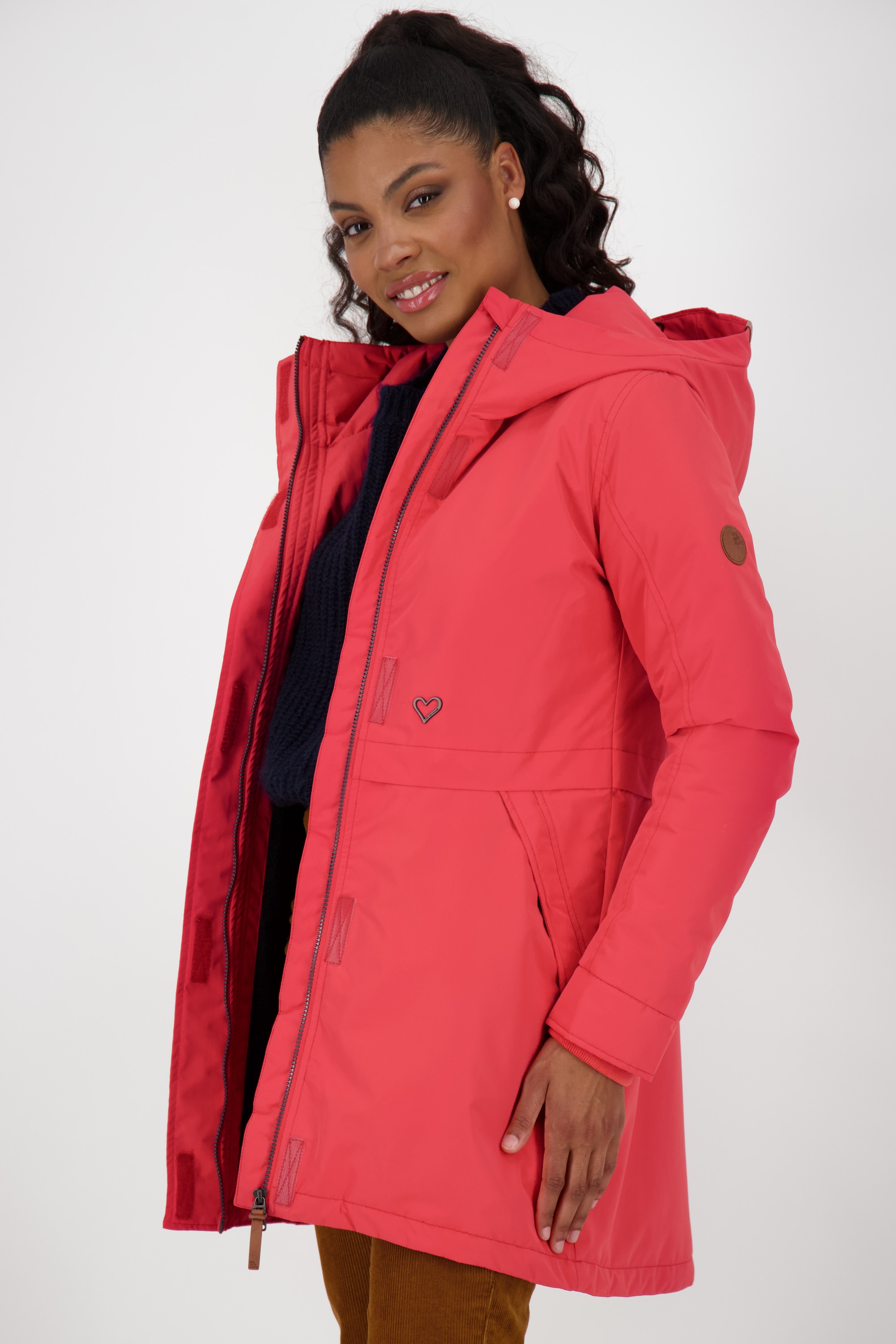 Alife & Kickin Winterjacke »HannaAK Coat Damen Winterjacke, gefütterte Jacke«