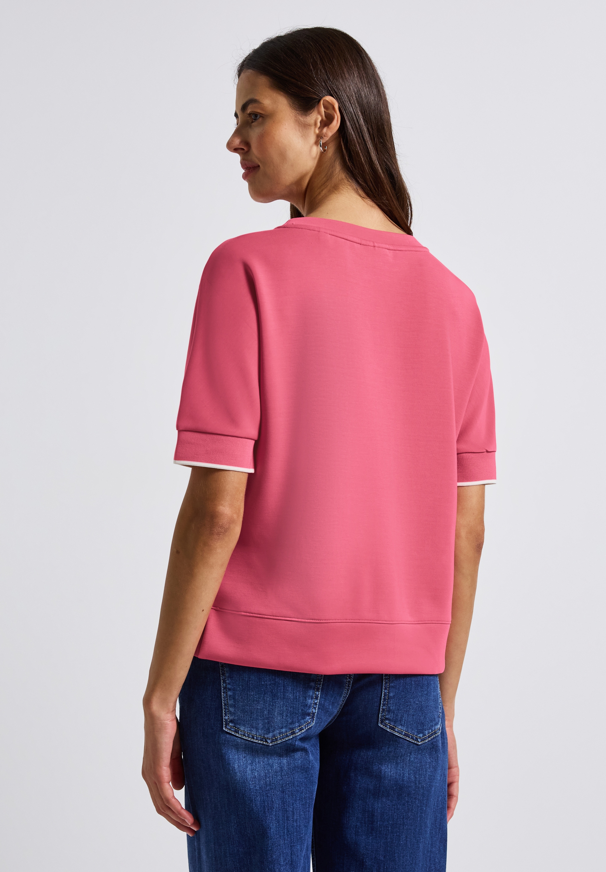 STREET ONE T-Shirt, mit Rundhalsausschnitt