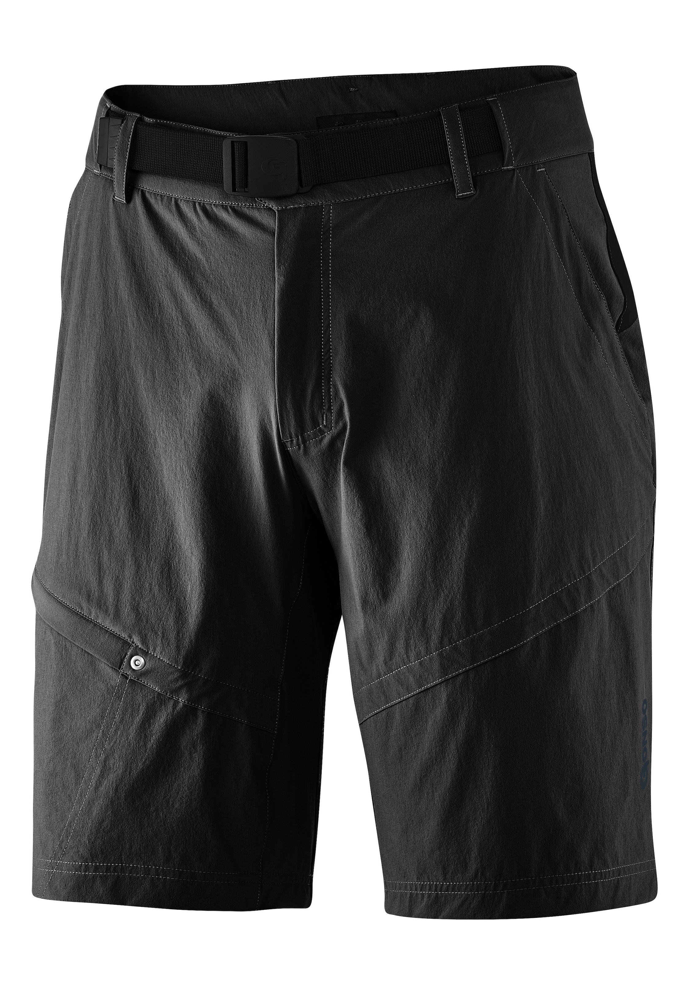 Gonso Fahrradhose »Arico Basic«, kurze Herren Radhose mit Sitzpolster, wasserabweisend, inkl. Gürtel