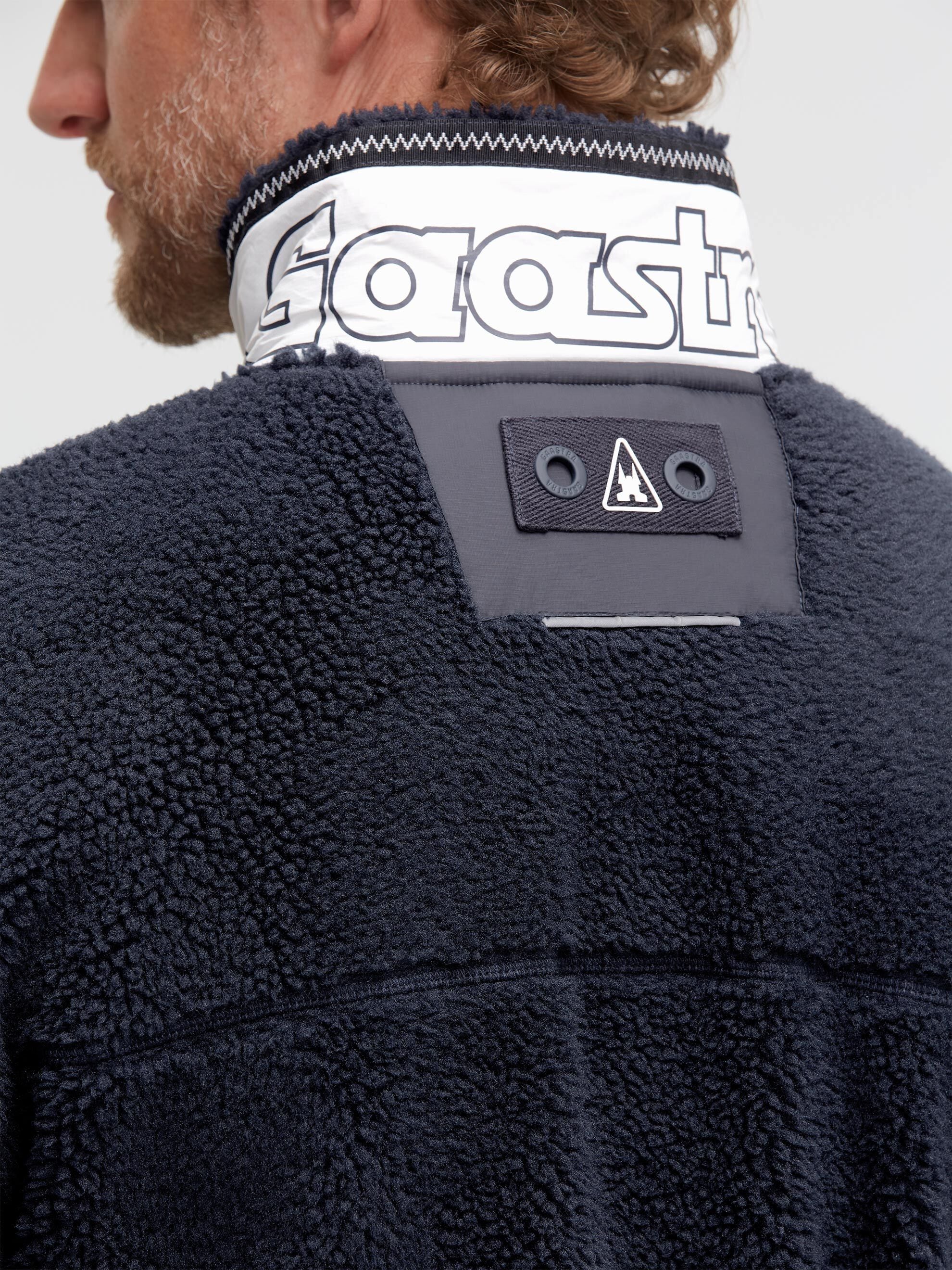 Gaastra Fleecejacke ohne Kapuze mit Reißverschluss an den Einschubtaschen