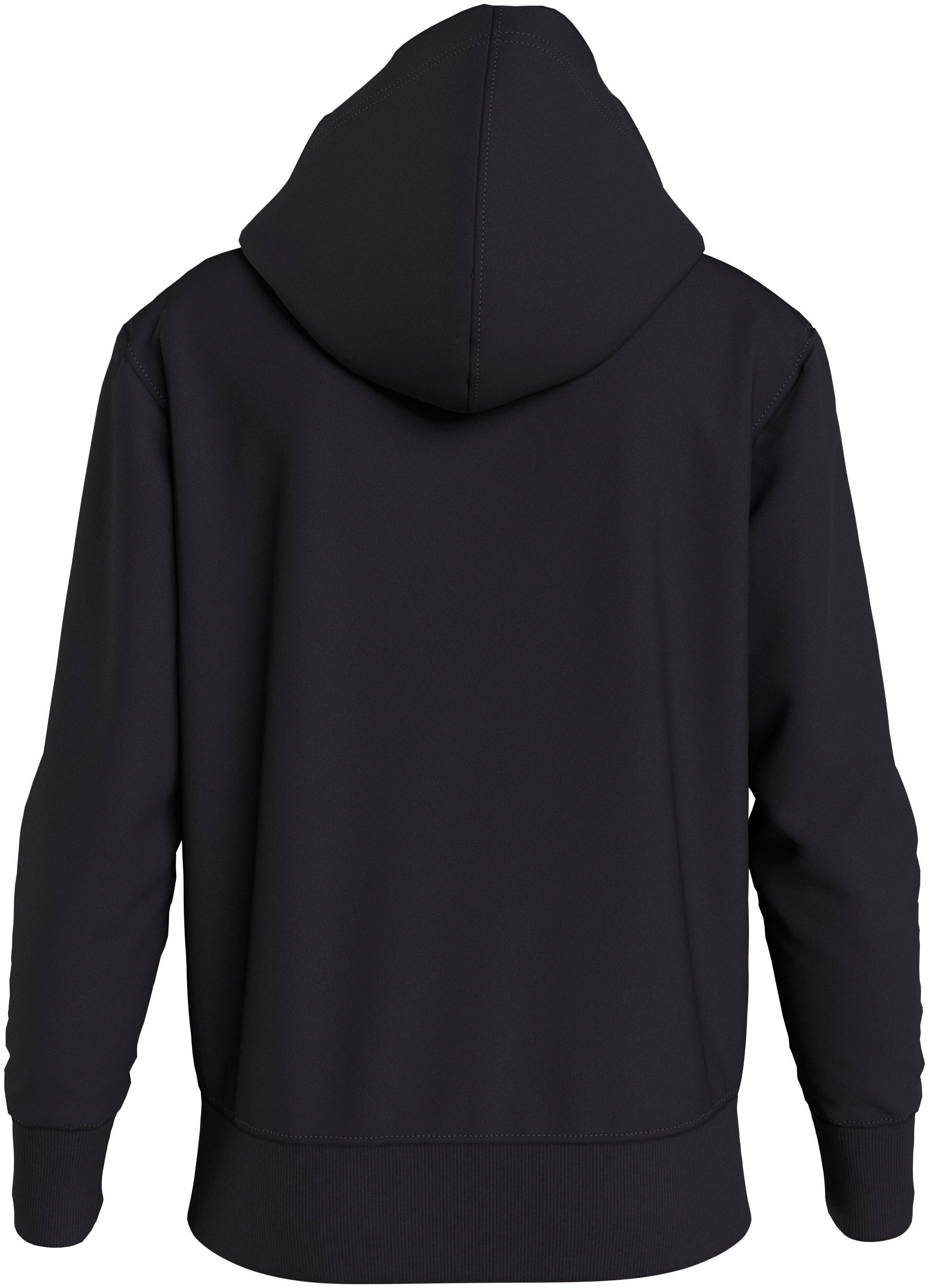 Calvin Klein Jeans Sweatshirt »INSTITUTIONAL ZIP THROUGH HOODIE«, mit  Logomarkenlabel ▷ für | BAUR