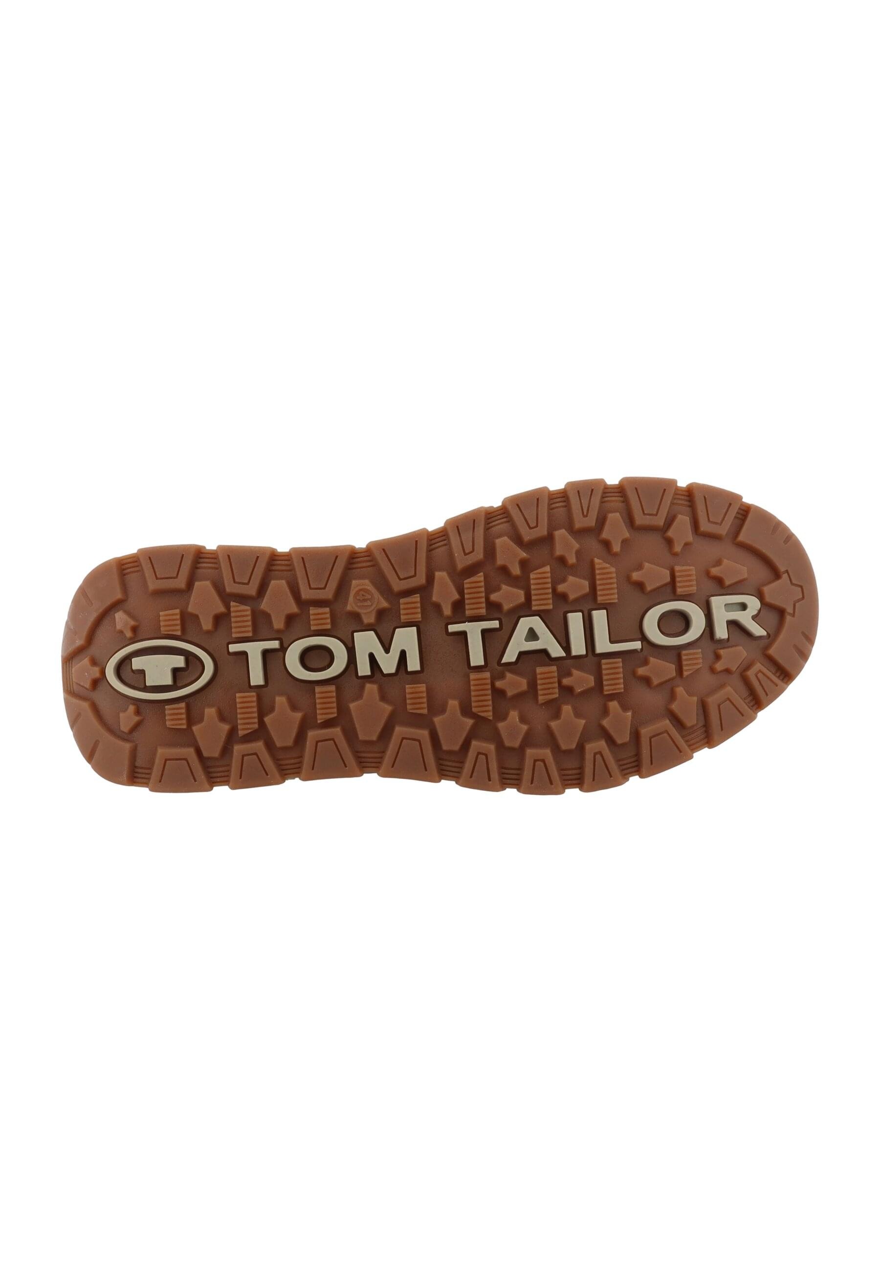 Trainingsschuh TOM TAILOR "Tom Tailor Sneakers Low", Herren, Gr. 41, cognac, Schuhe 3