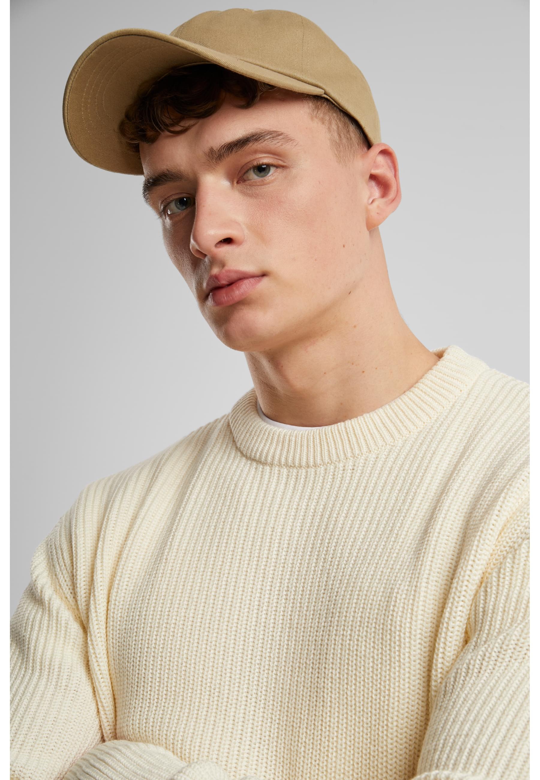 URBAN CLASSICS Rundhalspullover »Urban Classics Rib Basic Sweater«, (1 tlg.)