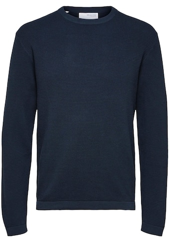 SELECTED HOMME Strickpullover »SLHROCKS LS KNIT CREW NECK« kaufen