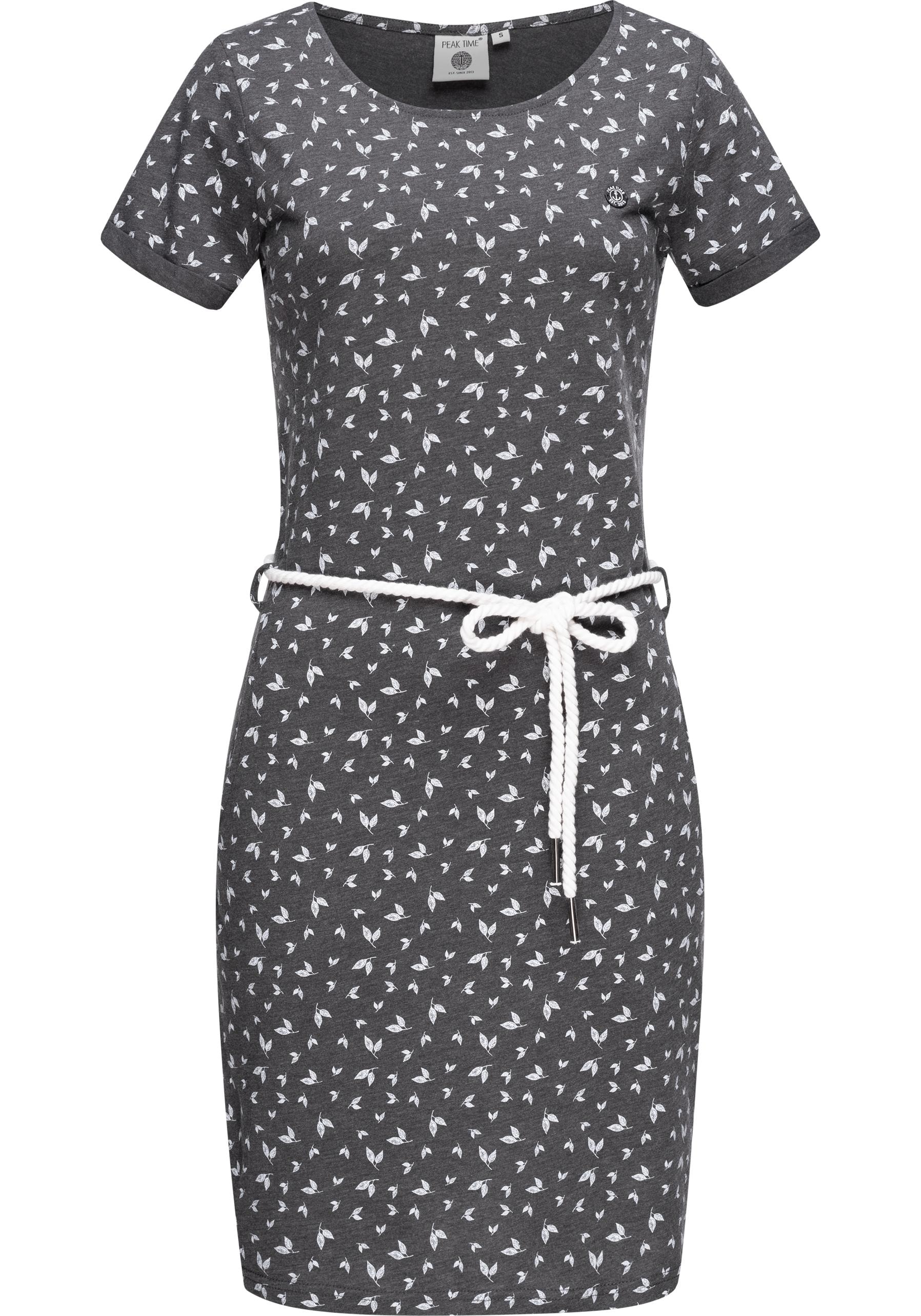 PEAK TIME Sommerkleid "L80022" Eingrifftaschen leichtes Jersey Strandkleid günstig online kaufen