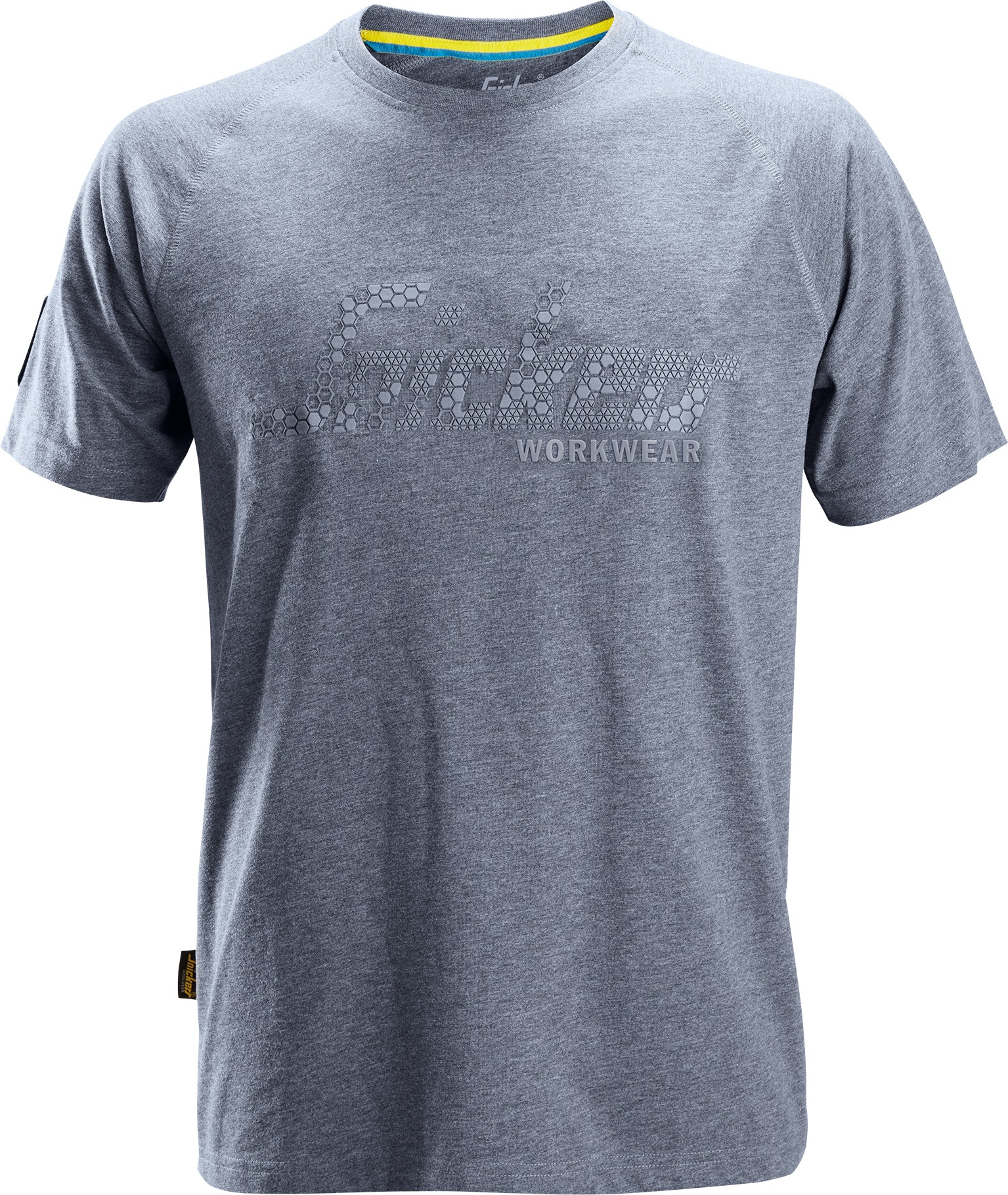 Herren T-Shirt "Bekleidung Logo T-Shirt", blau, Gr. S, SNICKERS WORKWEAR, Obermaterial: 100% Baumwolle CO., Shirts