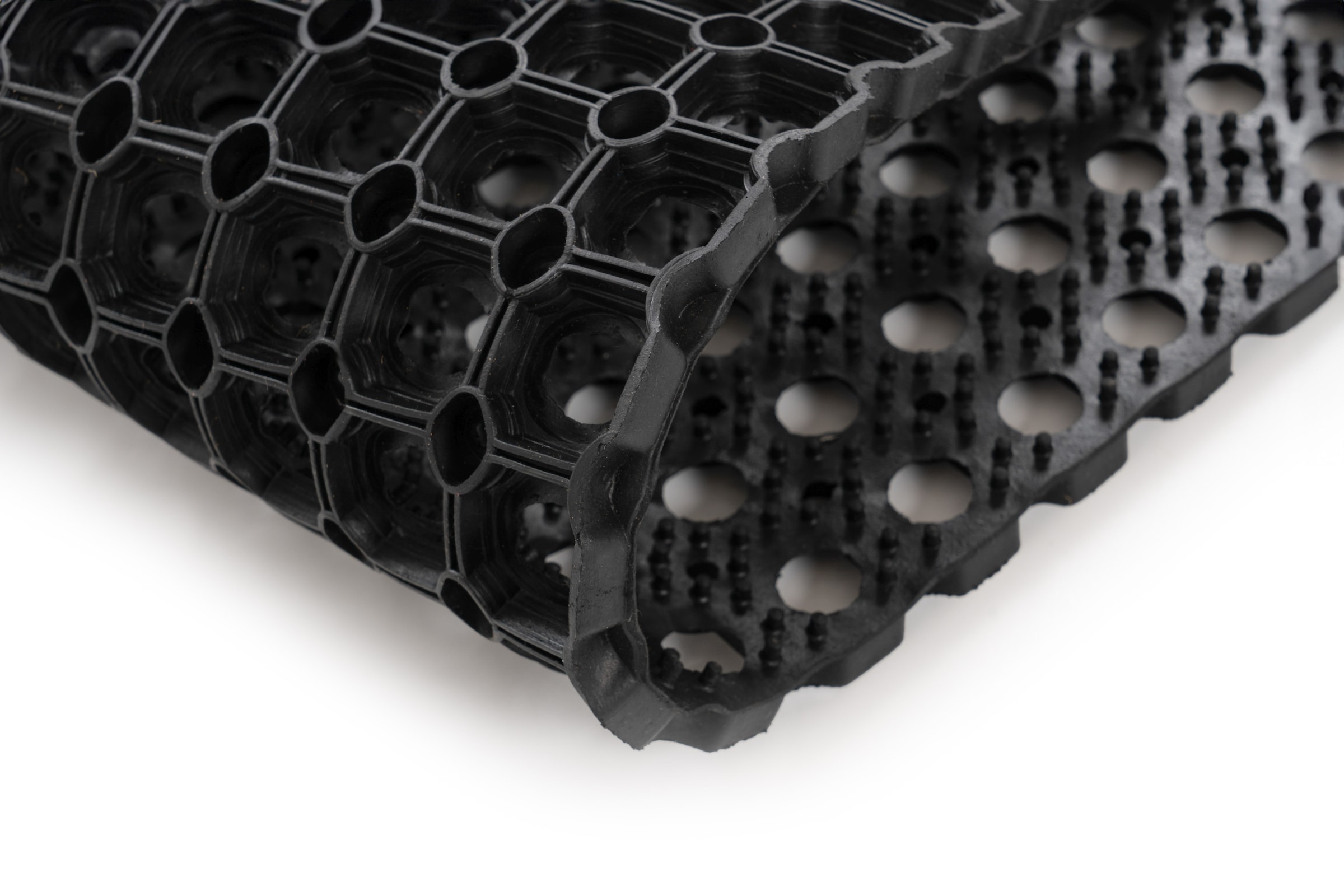 Kayoom Fußmatte »Clean Way 125« rechteckig 18 mm Höhe Türmatte, Gummi Matte, schmutzabweisend, Eingang