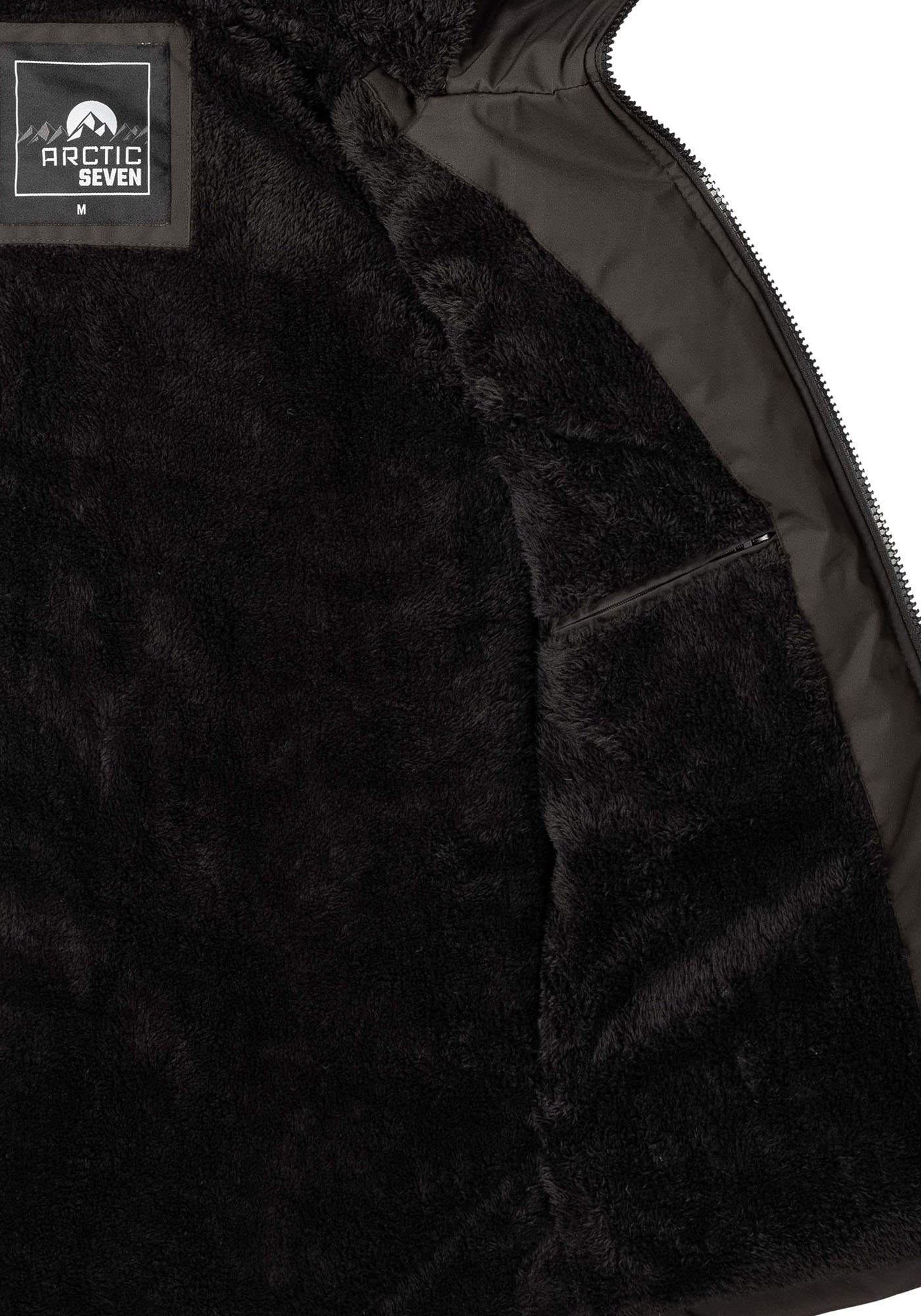 Arctic Seven Winterjacke »ASIvaar«, Mit warmem Teddyfell gefüttert