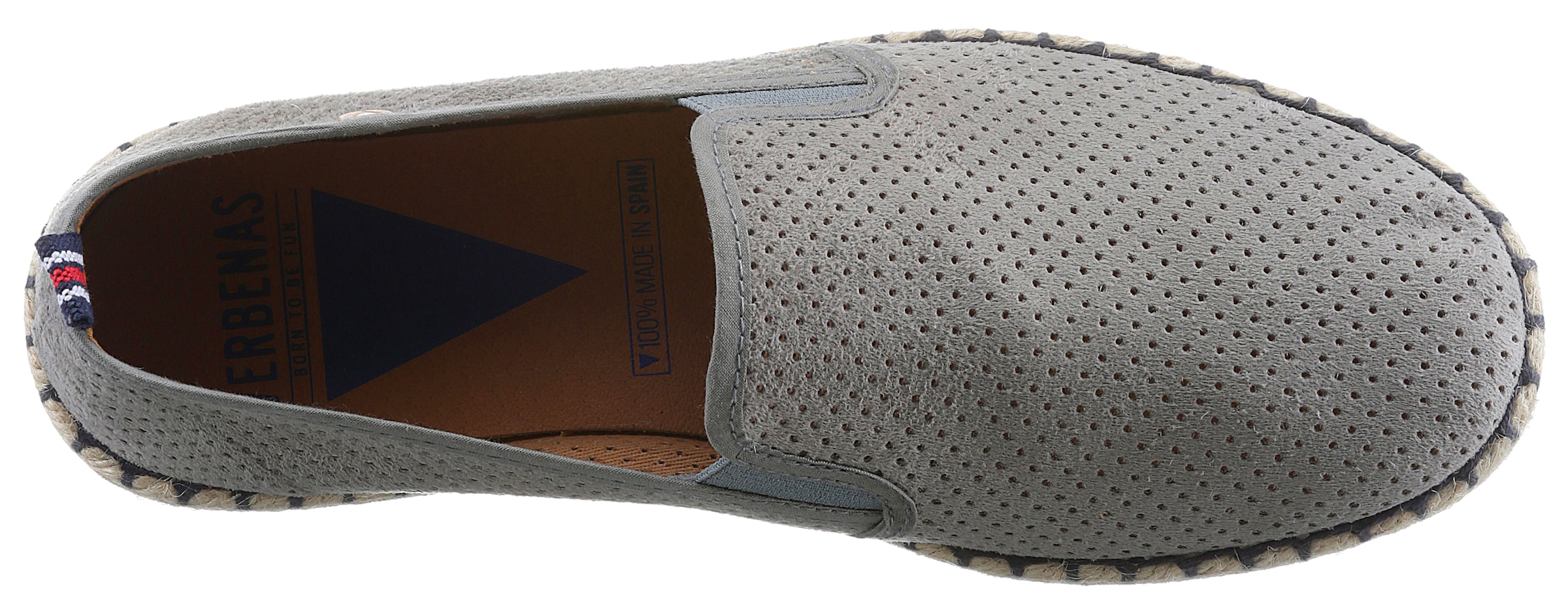 VERBENAS Espadrille »Tom Pacific«, Loafer, Slipper, Sommerschuh, Strandschuh mit Stretcheinsätze