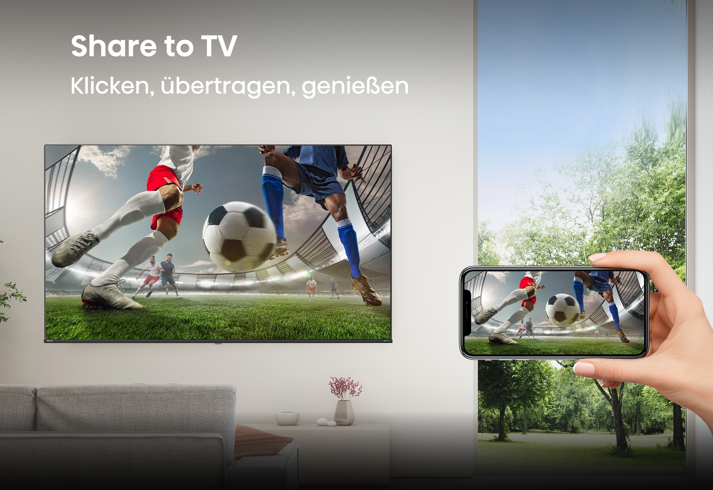 Hisense LED-Fernseher »40E4DS« 100 cm/40 ″ Full HD Smart-TV