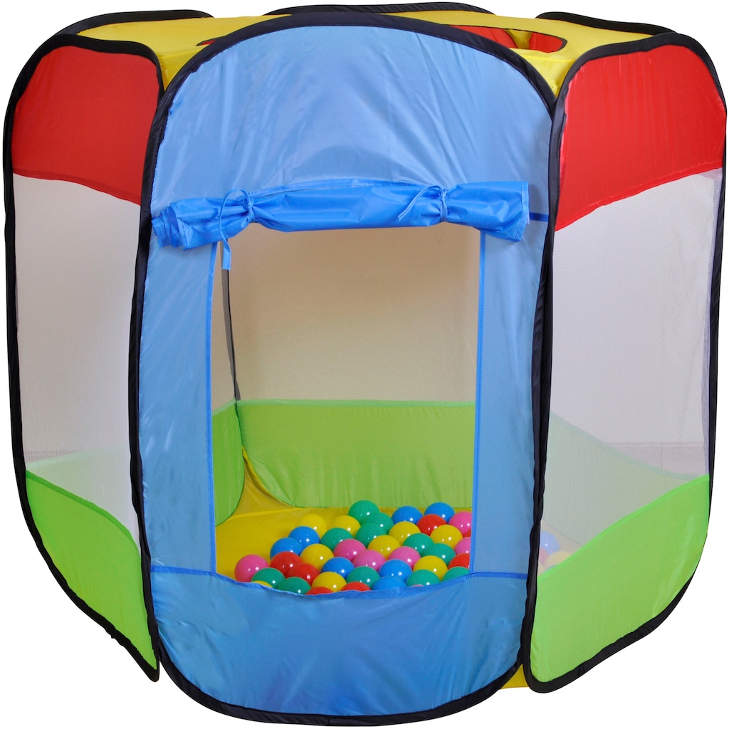 Knorrtoys® Spielzelt »Bendix«, sechseckiges Zelt; Seitenwände aus Gaze