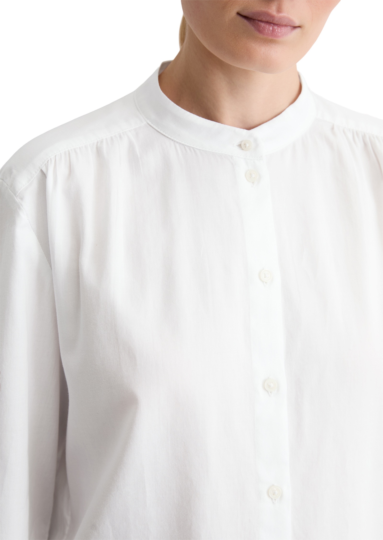 Marc O'Polo Langarmbluse »aus softem Baumwoll-Satin«