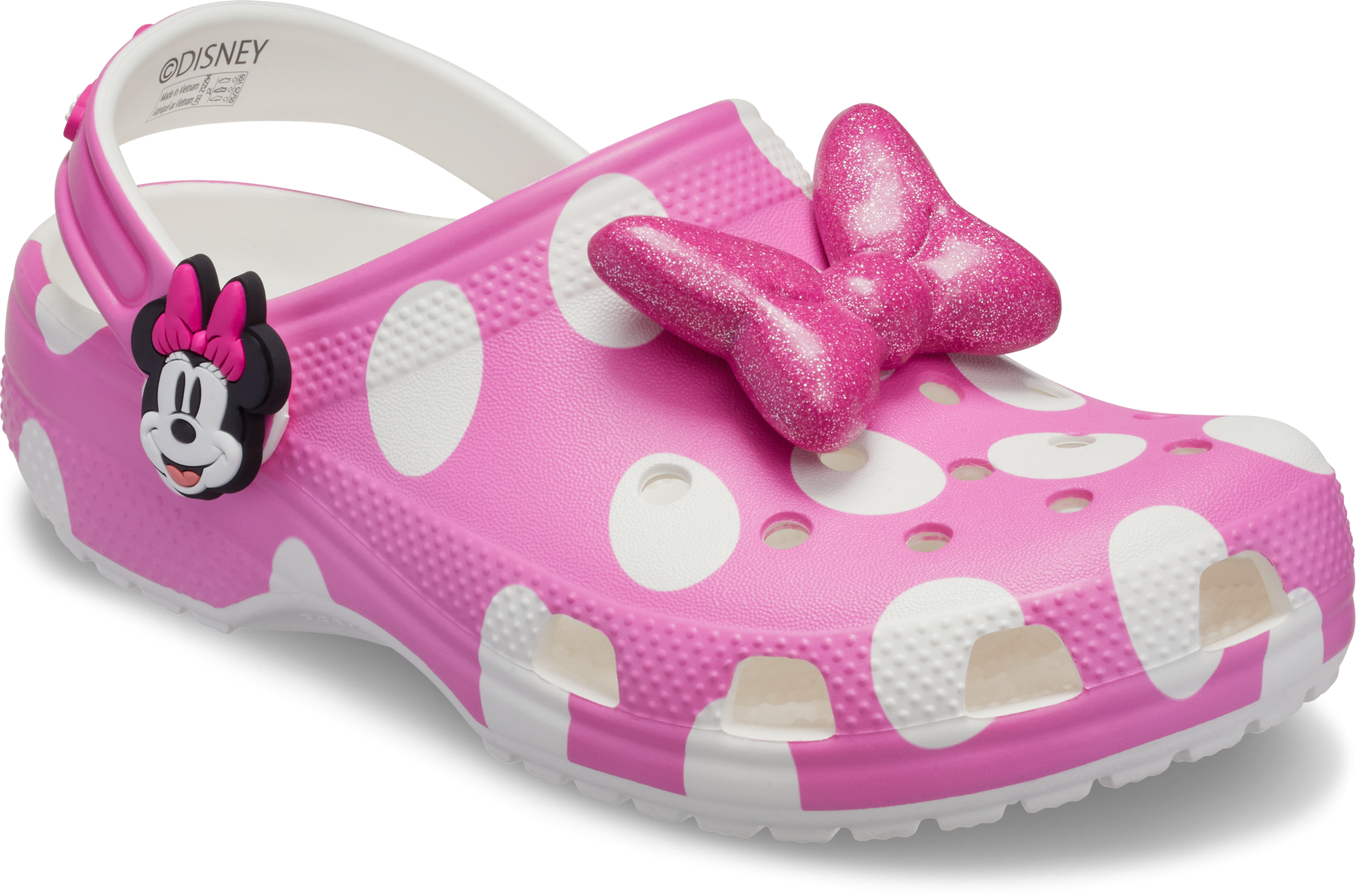 Crocs Kids’ Minnie Mouse Classic Clog - Size: J4 - Unisex