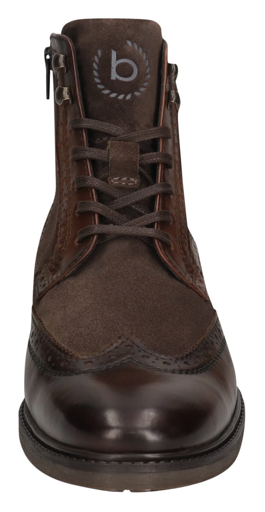 bugatti Schnürboots, Stiefel, Anzugschuh, Boots mit eleganter Flügelkappe