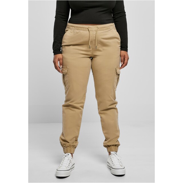 Black Friday URBAN CLASSICS Cargohose »Damen Ladies High Waist Cargo  Jogging Pants«, (1 tlg.) | BAUR