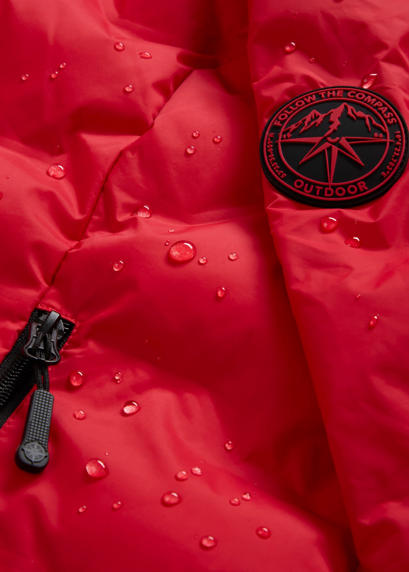 bonprix Funktionsjacke mit Kapuze wasserdicht, mit ultraleichter Wattierung, hüftbedeckend