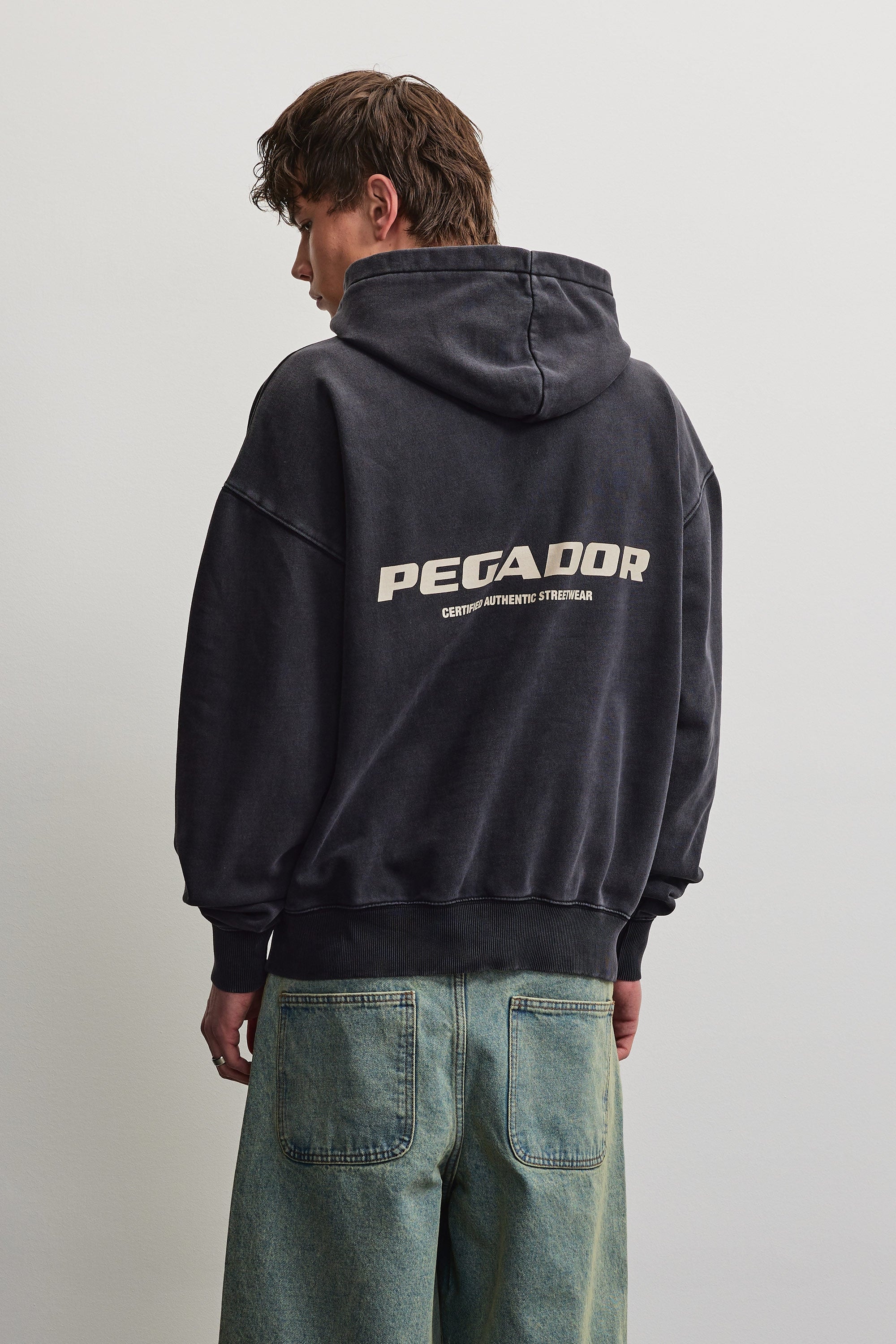 PEGADOR Kapuzensweatshirt »COLNE LOGO OVERSIZED HOODIE«, Baumwollmischung, oversize
