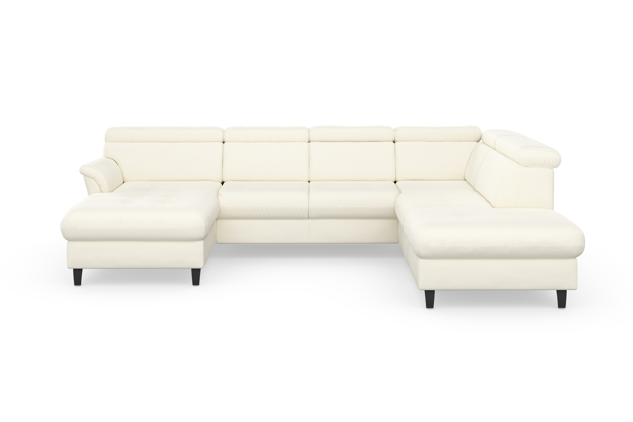 sit&more Wohnlandschaft "Marano U-Form" inklusive Kopfteilverstellung, optional Schlaffunktion & Bettkasten