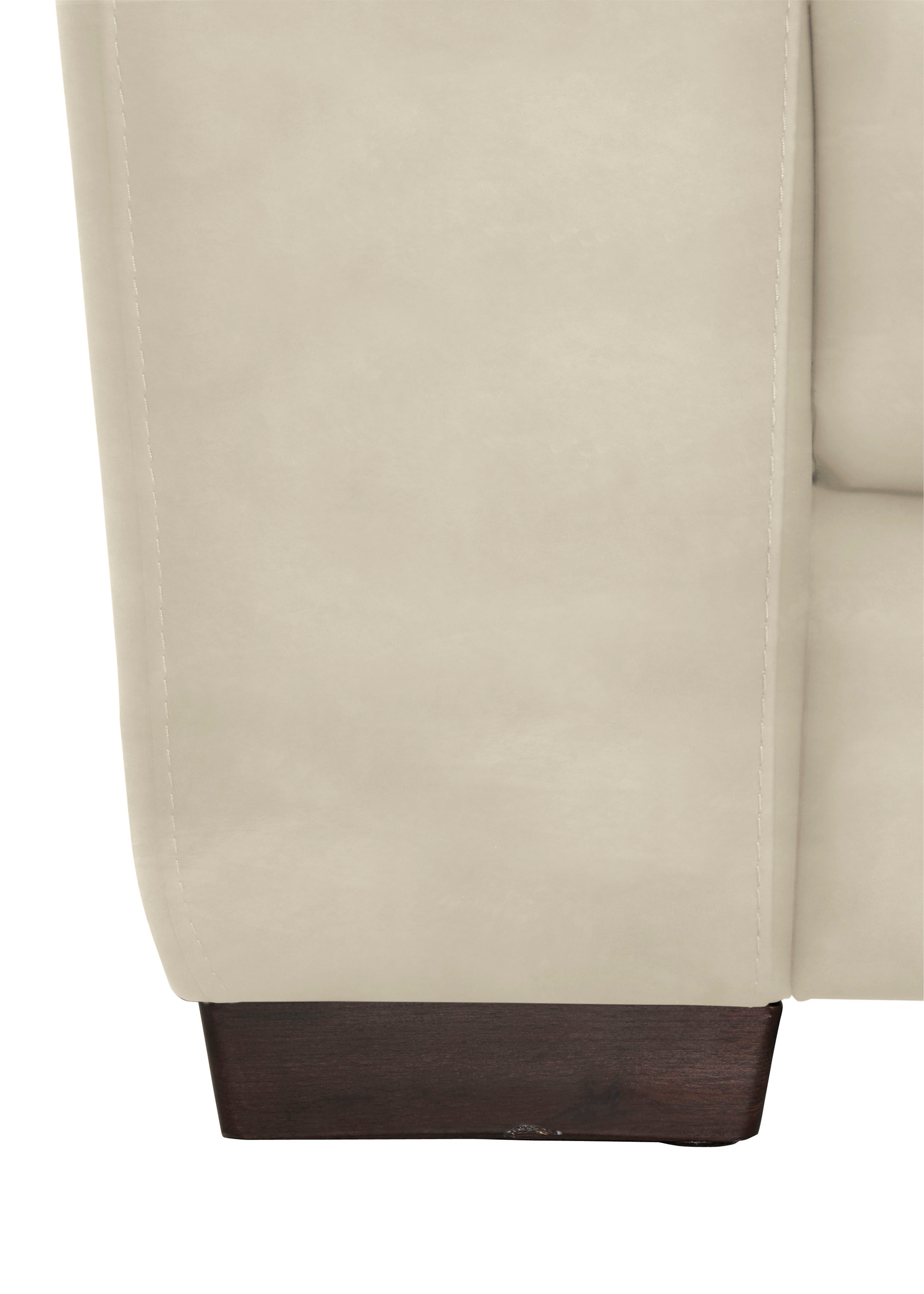 CALIA ITALIA 3-Sitzer »Gaia, Sofa im edlen Design und mit erstklassigem Sitzkomfort«, aus pflegeleichtem Luxus-Microfaser Ginevra Hydro Care