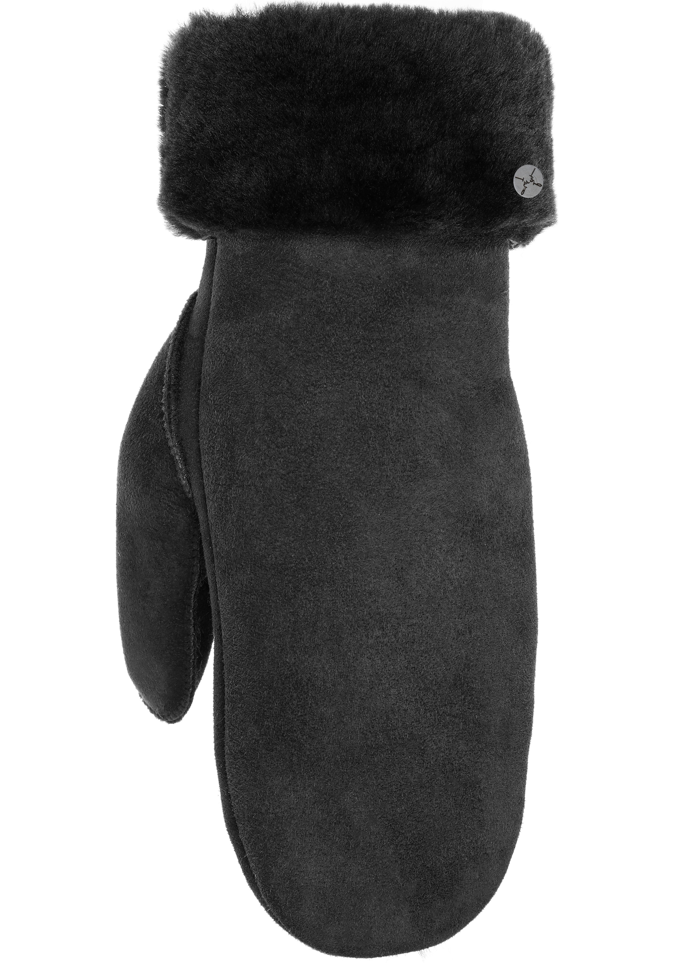 PEARLWOOD Lederhandschuhe "FIONA", (1 Paar), Velourleder, Fausthandschuh, w günstig online kaufen
