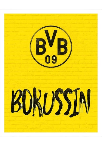 Poster »BVB Borussin Fußball Deko«