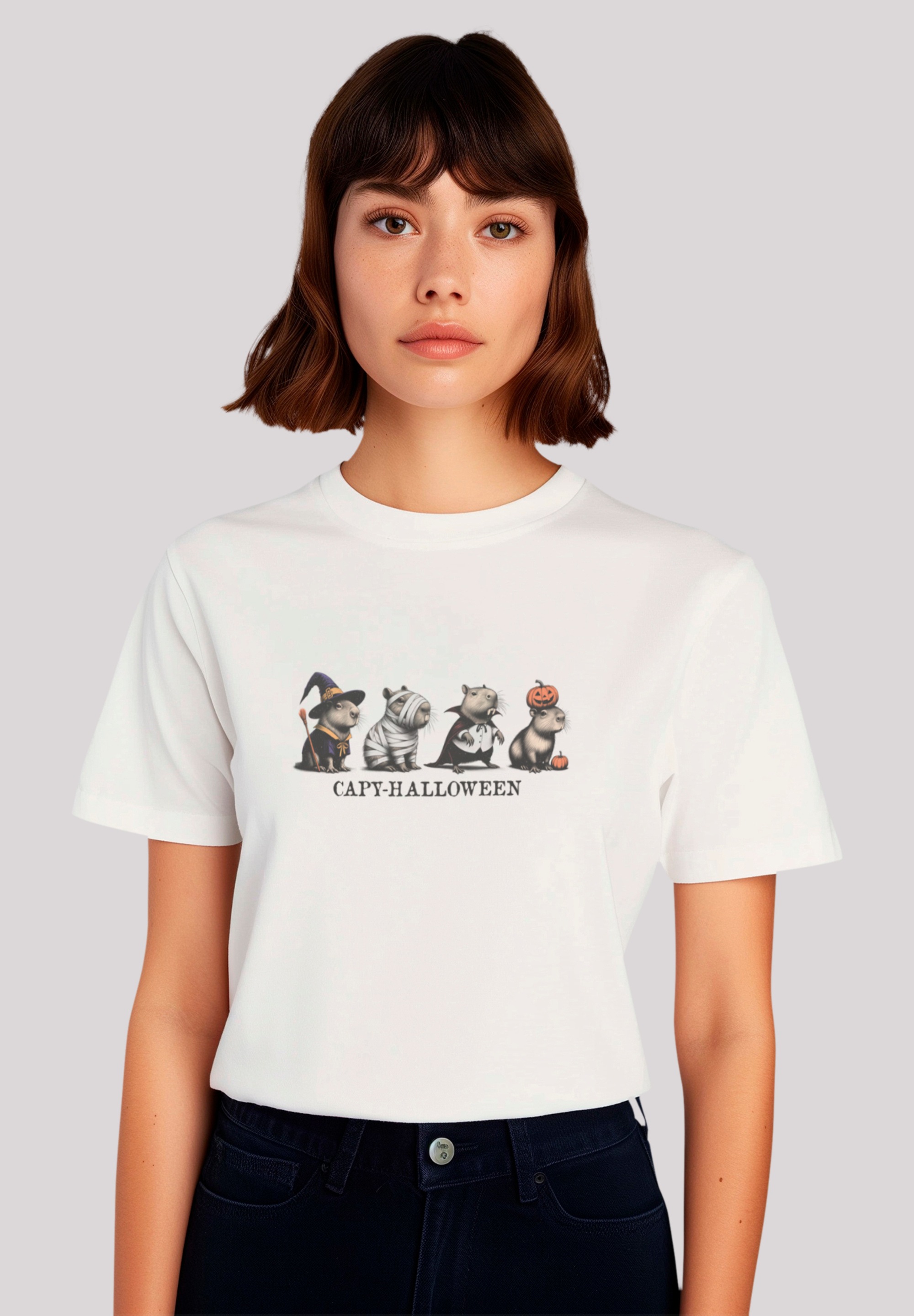 F4NT4STIC Marškinėliai »Capy Halloween capybara«...