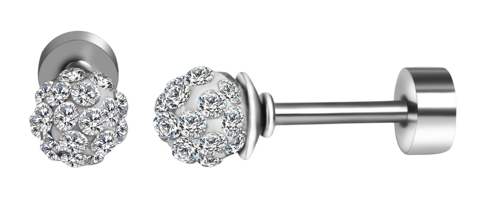 Adelia´s Paar Ohrhänger "Damen Ohrringe – Ohrstecker aus Edelstahl" Schöne günstig online kaufen