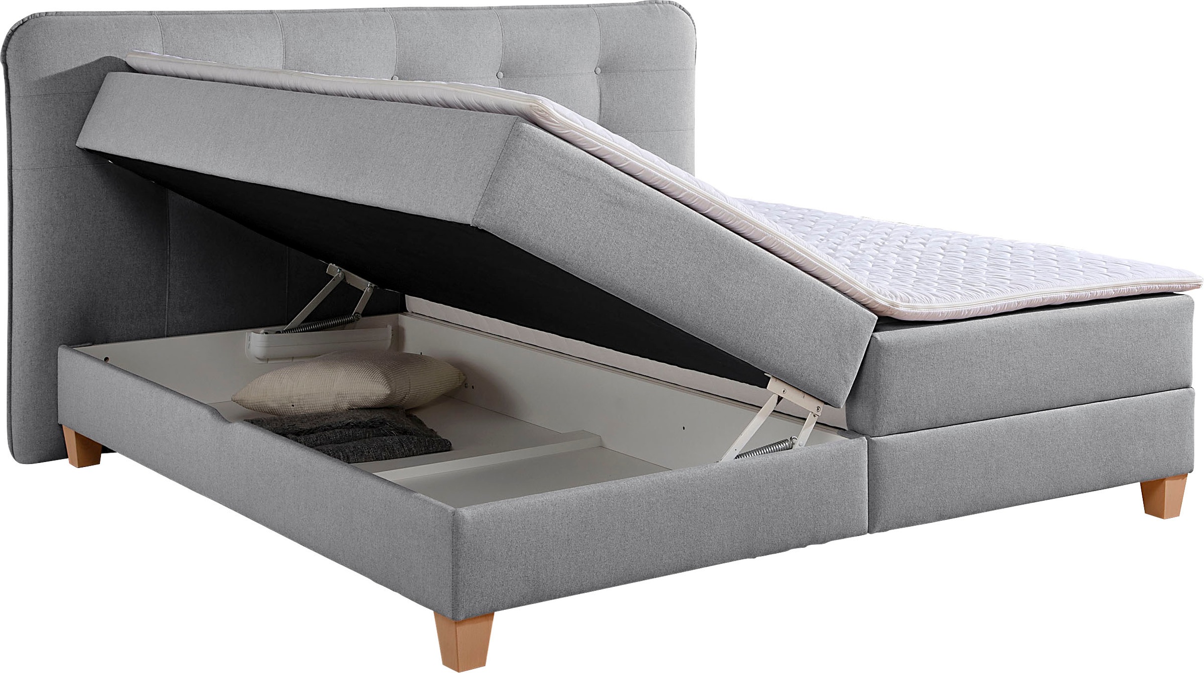 Home affaire Boxbett, inklusive Kaltschaum-Topper und Bettkasten