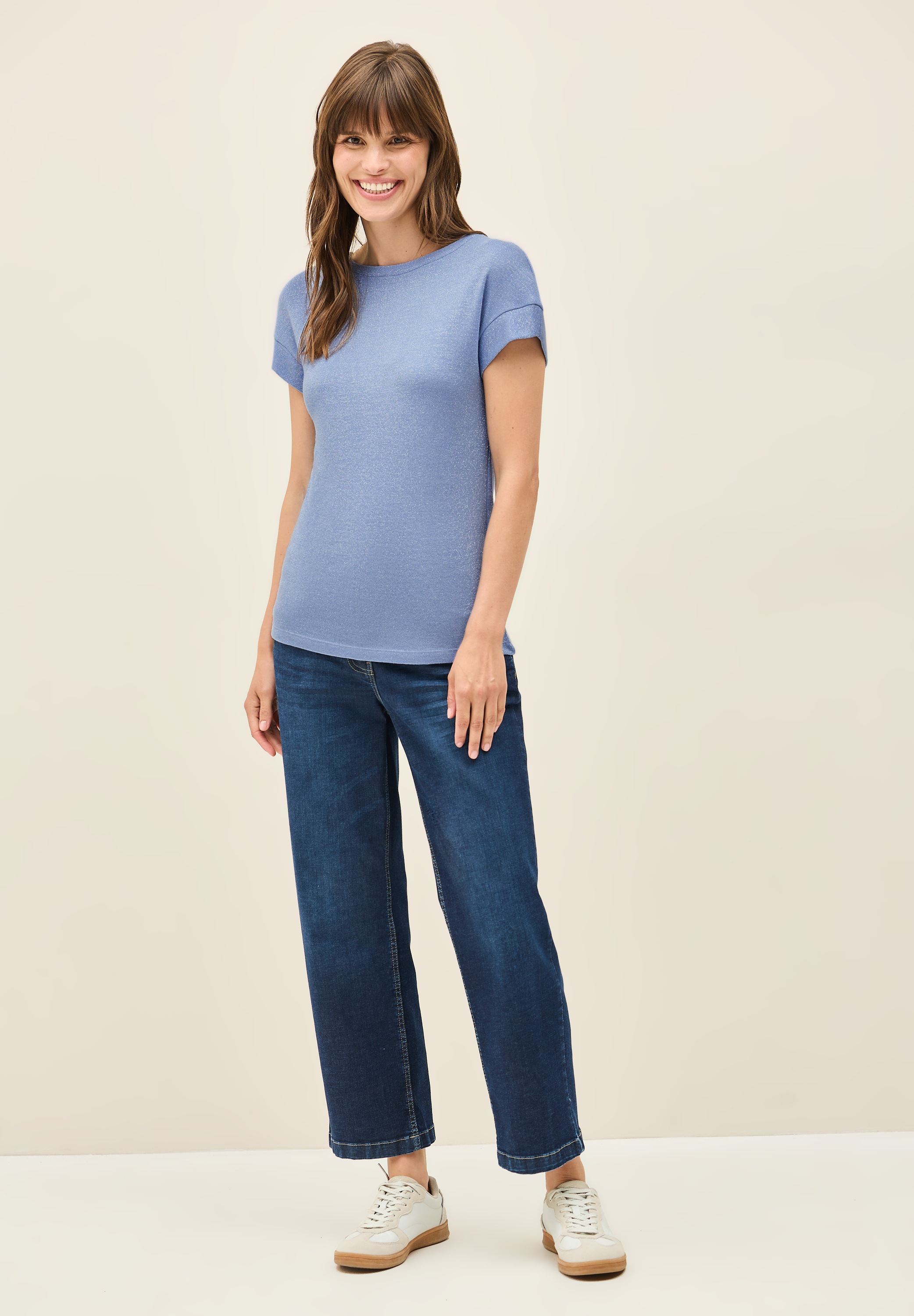 Thumbnail - Cecil T-Shirt mit U-Boot-Ausschnitt