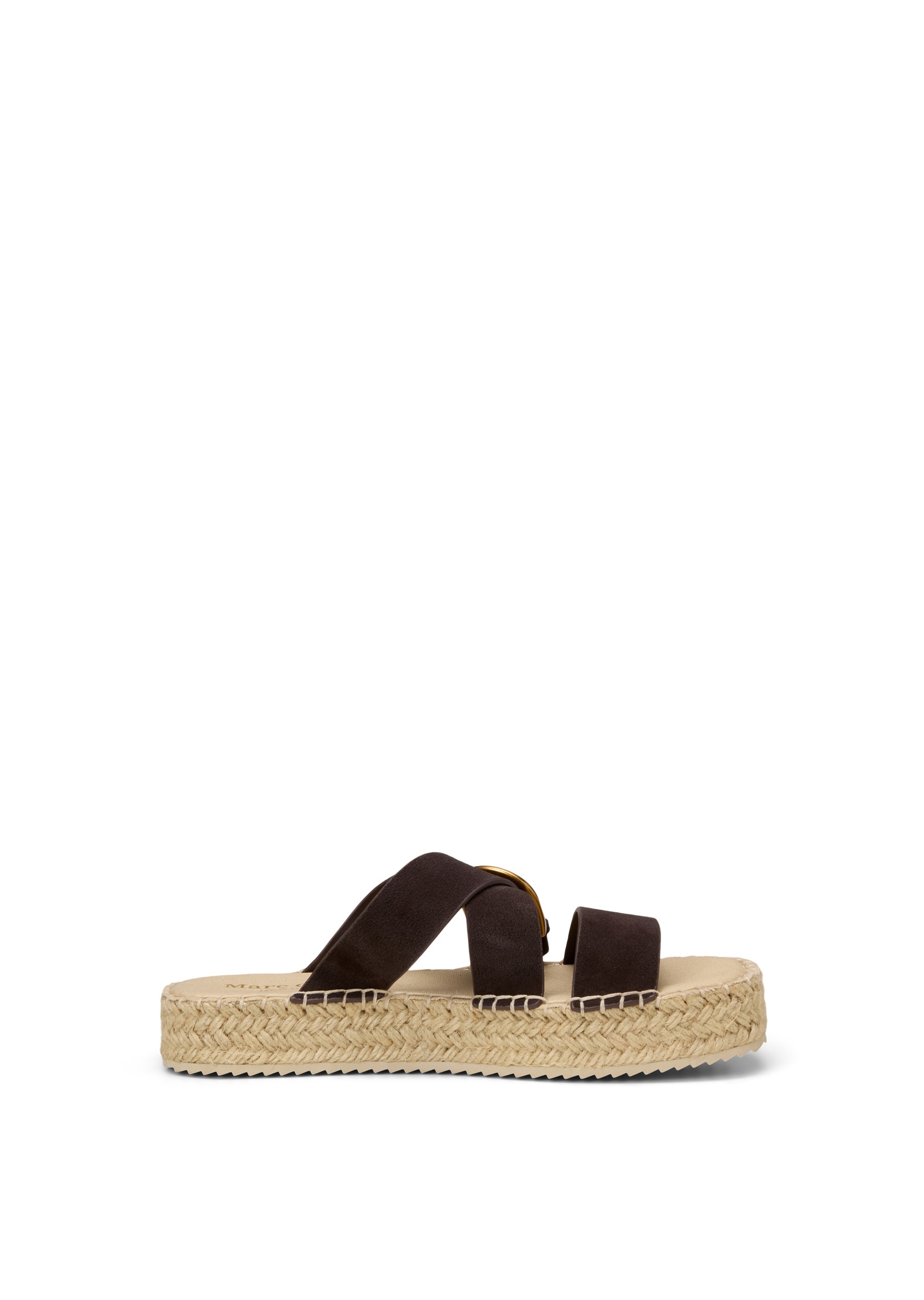 Marc O'Polo Sandale »mit Velourslederriemen«