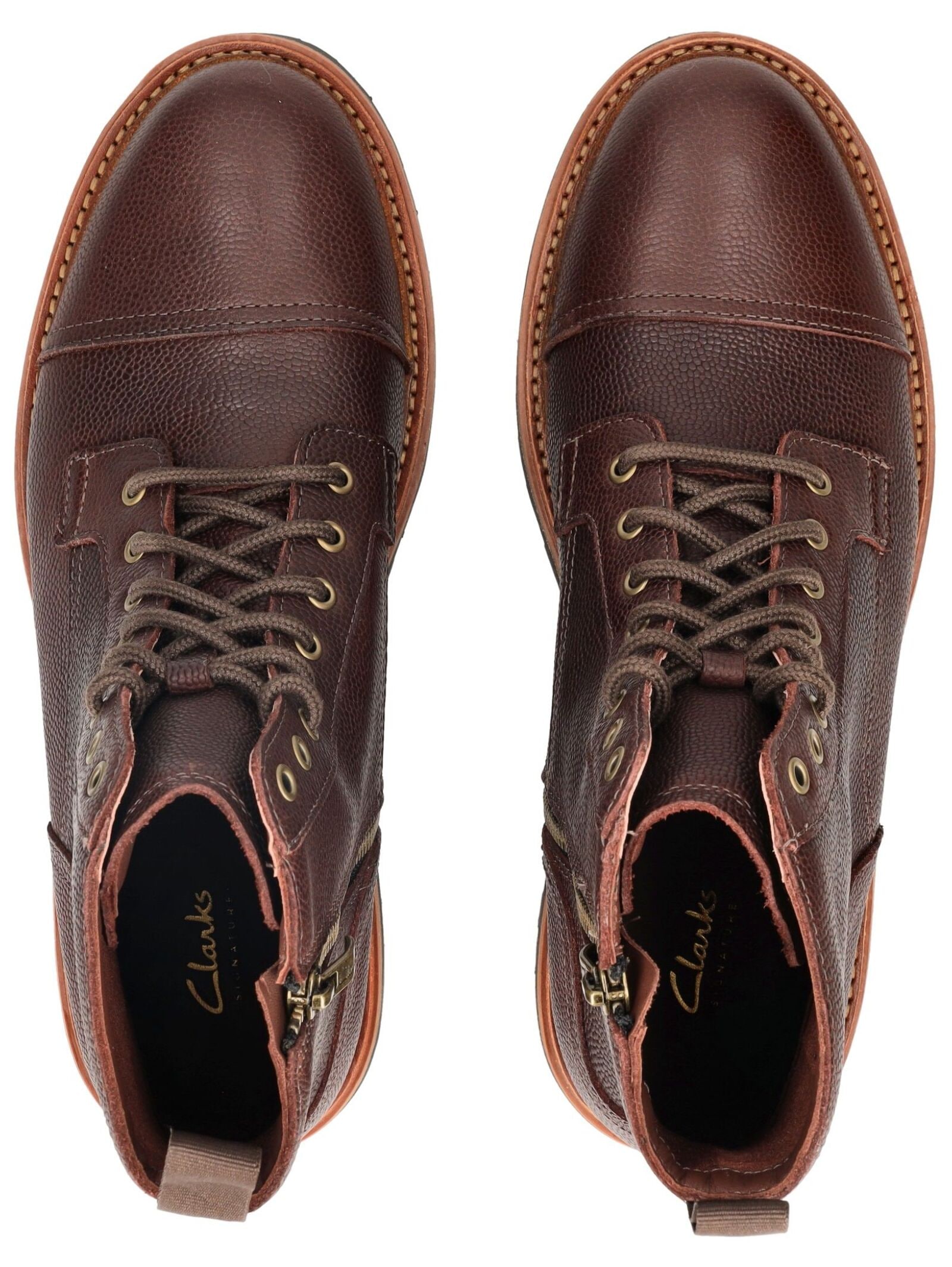 Clarks Schnürstiefelette »Clarks Stiefelette Leder«