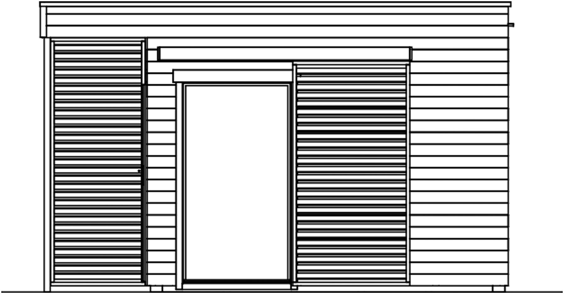 Skanholz Gartenhaus »Tokio 2«, doppelschalig