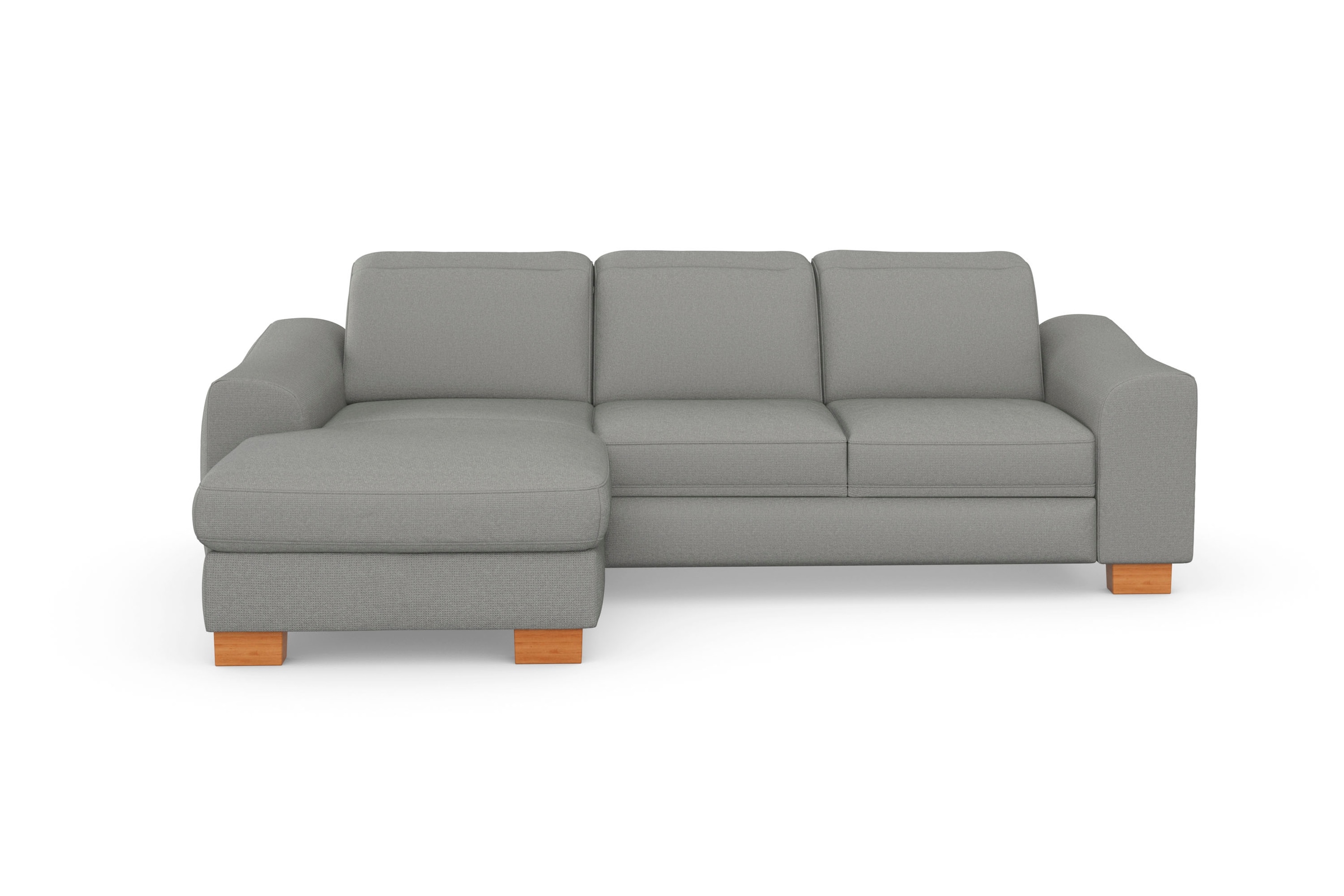 sit&more Ecksofa "Dundee L-Form", mit Federkern und Massivholzfüßen, wahlwe günstig online kaufen