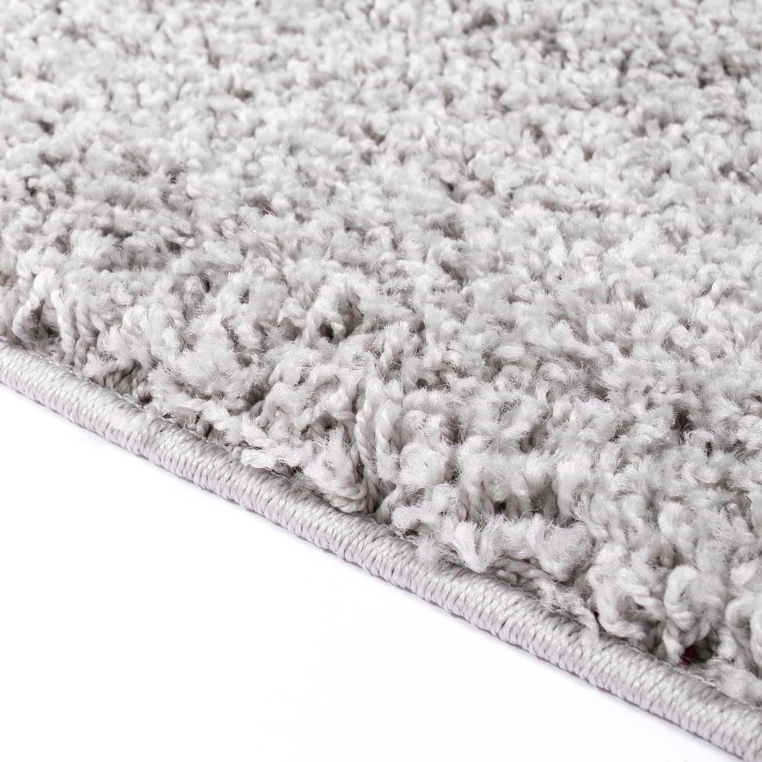 Carpet City Hochflor-Teppich »Shaggi uni 500«, rechteckig, 30 mm Höhe, Läufer, Shaggy, Uni, Langflor, weich, Wohnzimmer, Schlafzimmer, Kinder
