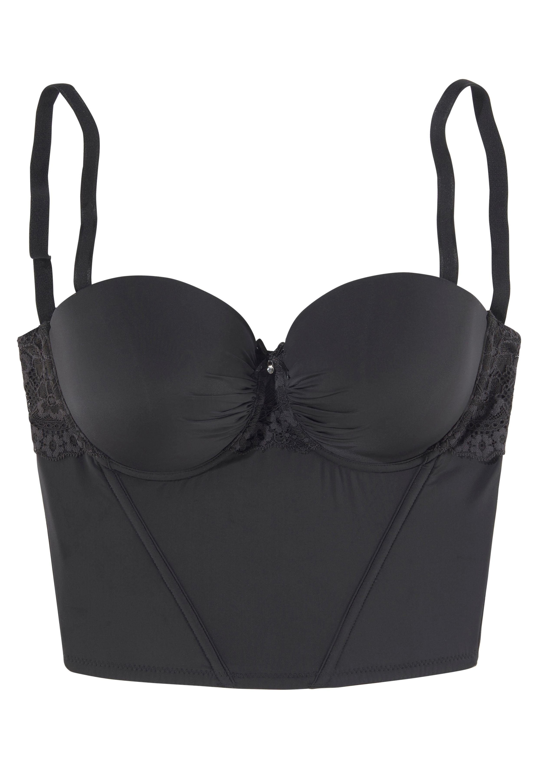 LASCANA Corsage, mit herausnehmbaren Push-up Kissen, sexy Dessous