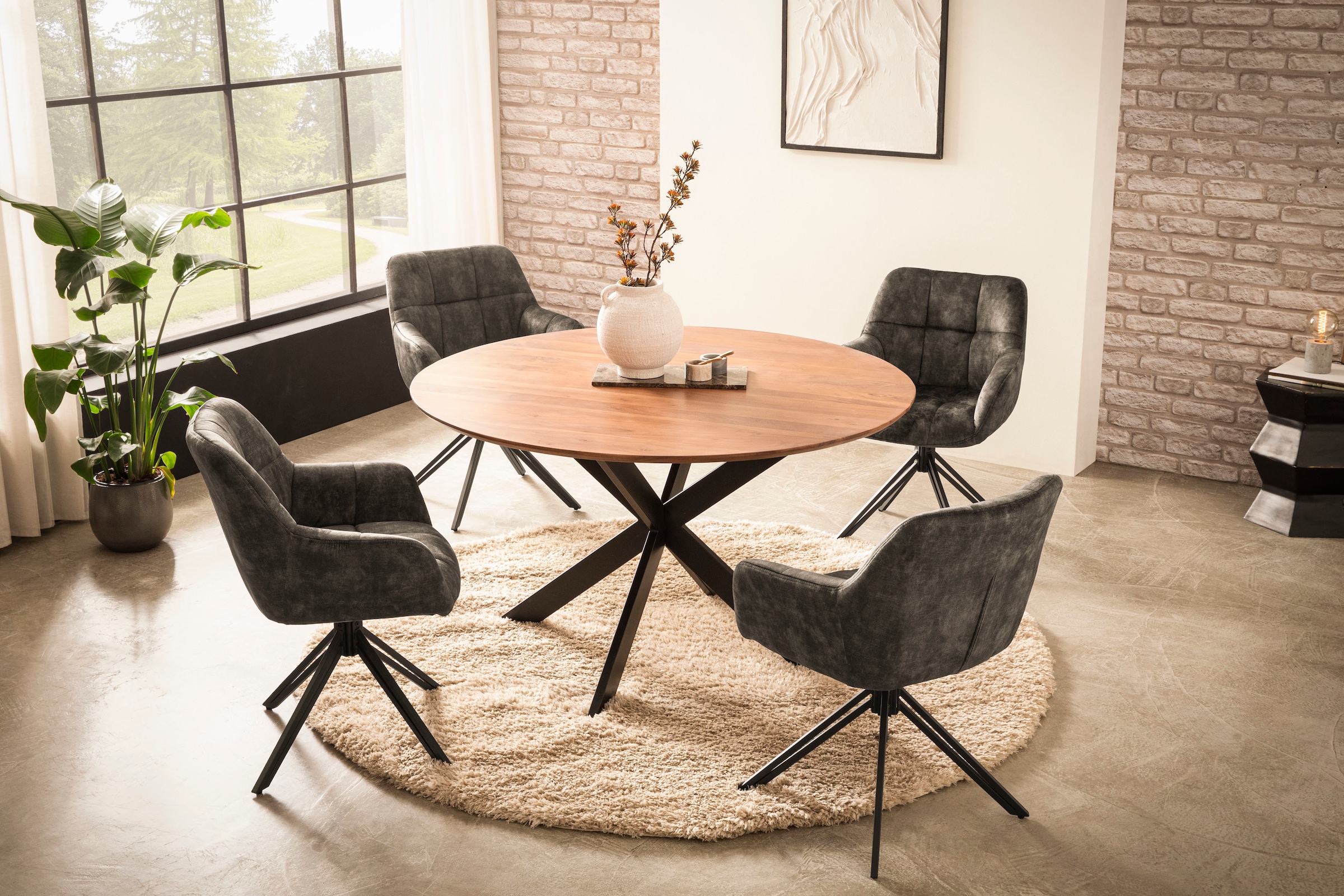 Home affaire Esstisch »Soho rund« tolle Optik