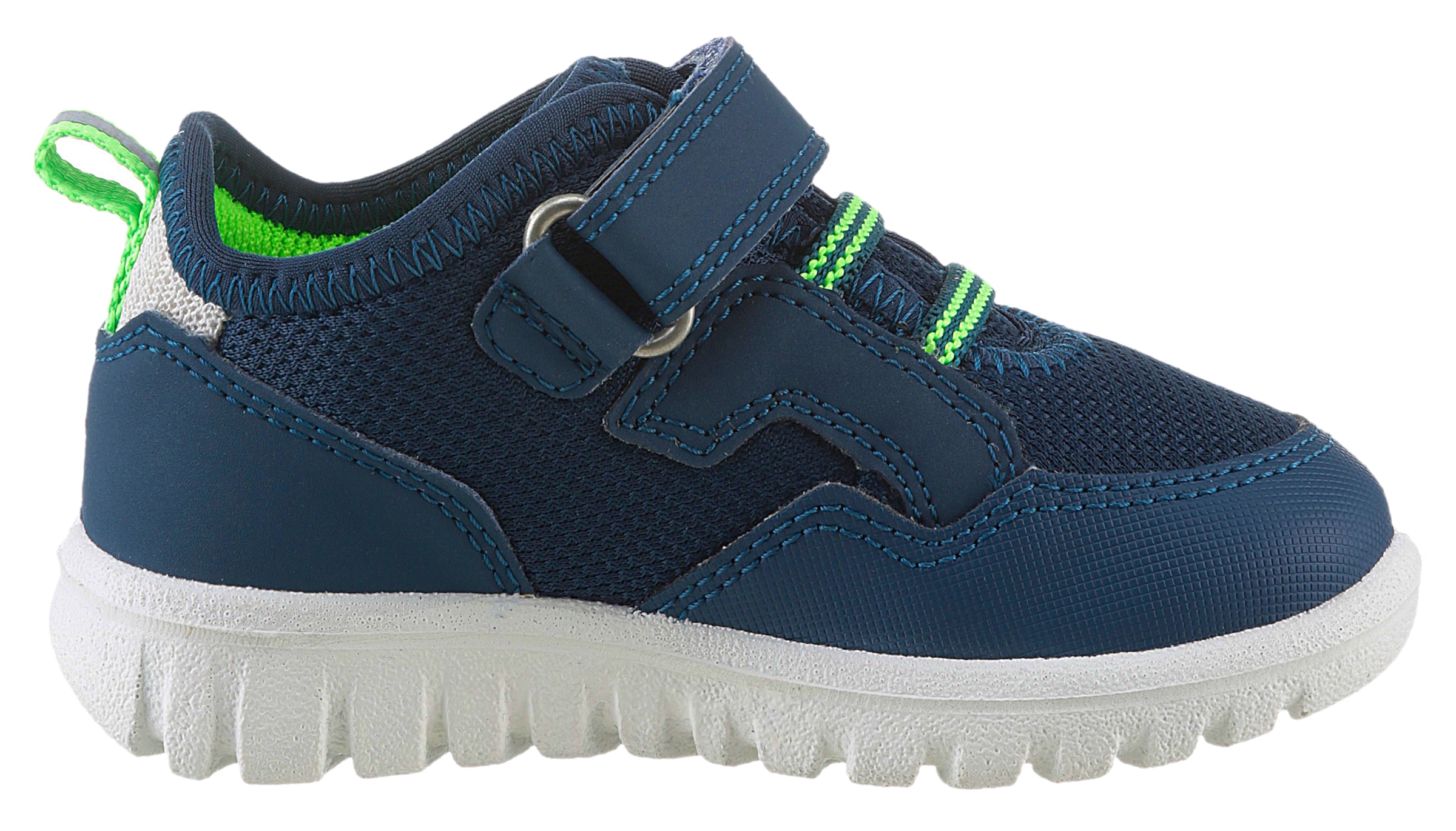 Superfit Klettschuh »SPORT7 MINI WMS: mittel«, Sneaker zum Schlupfen, Unifarben, Größenschablone zum Download