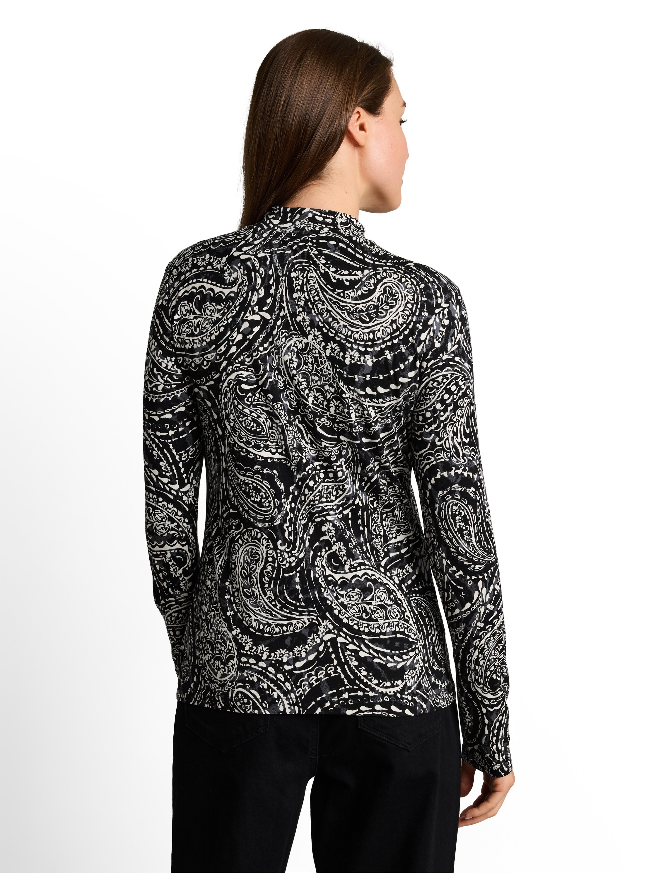 TOM TAILOR Langarmshirt »Fied« mit All-Over Print