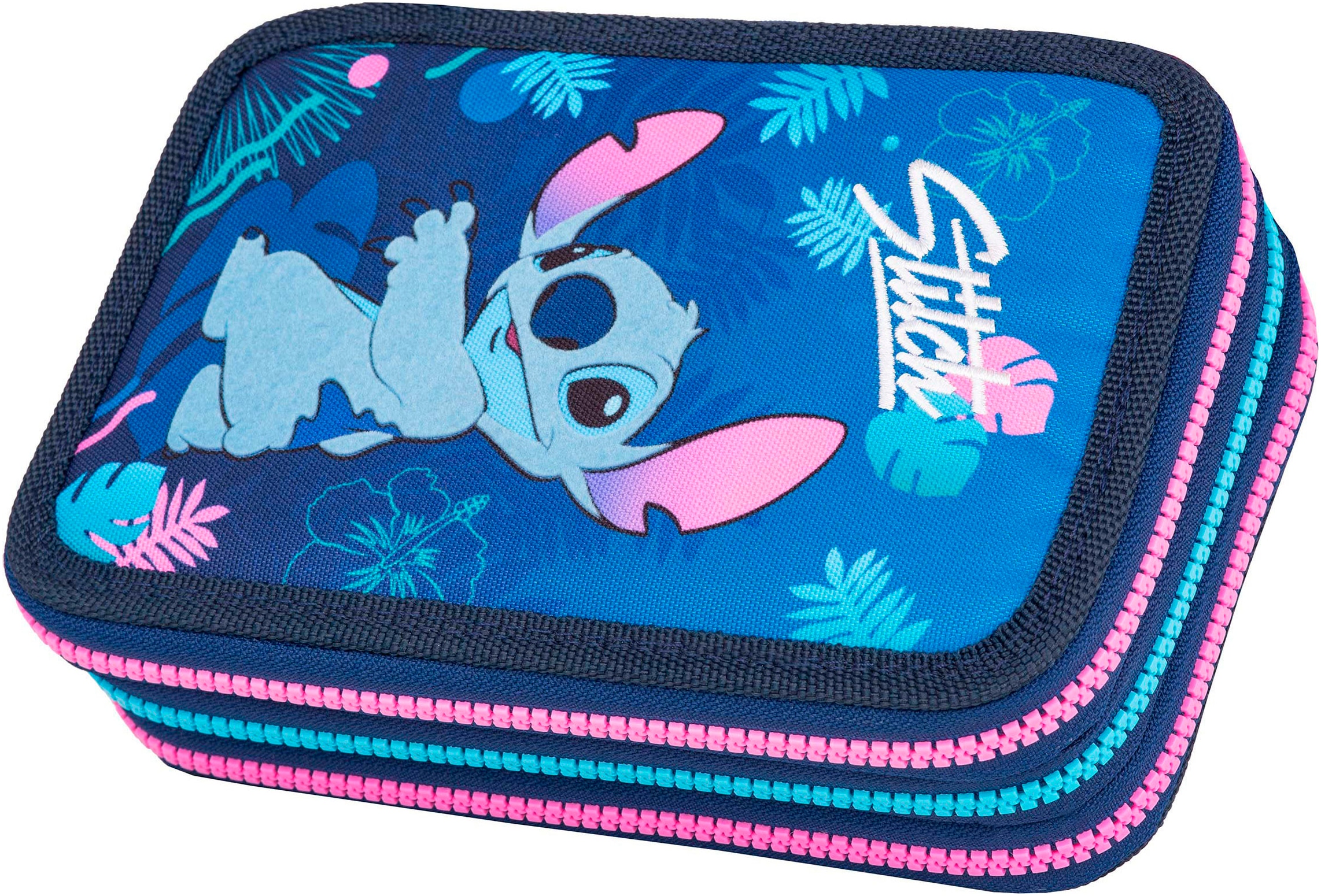 Federmäppchen »Etui, Disney, Stitch«, befüllt