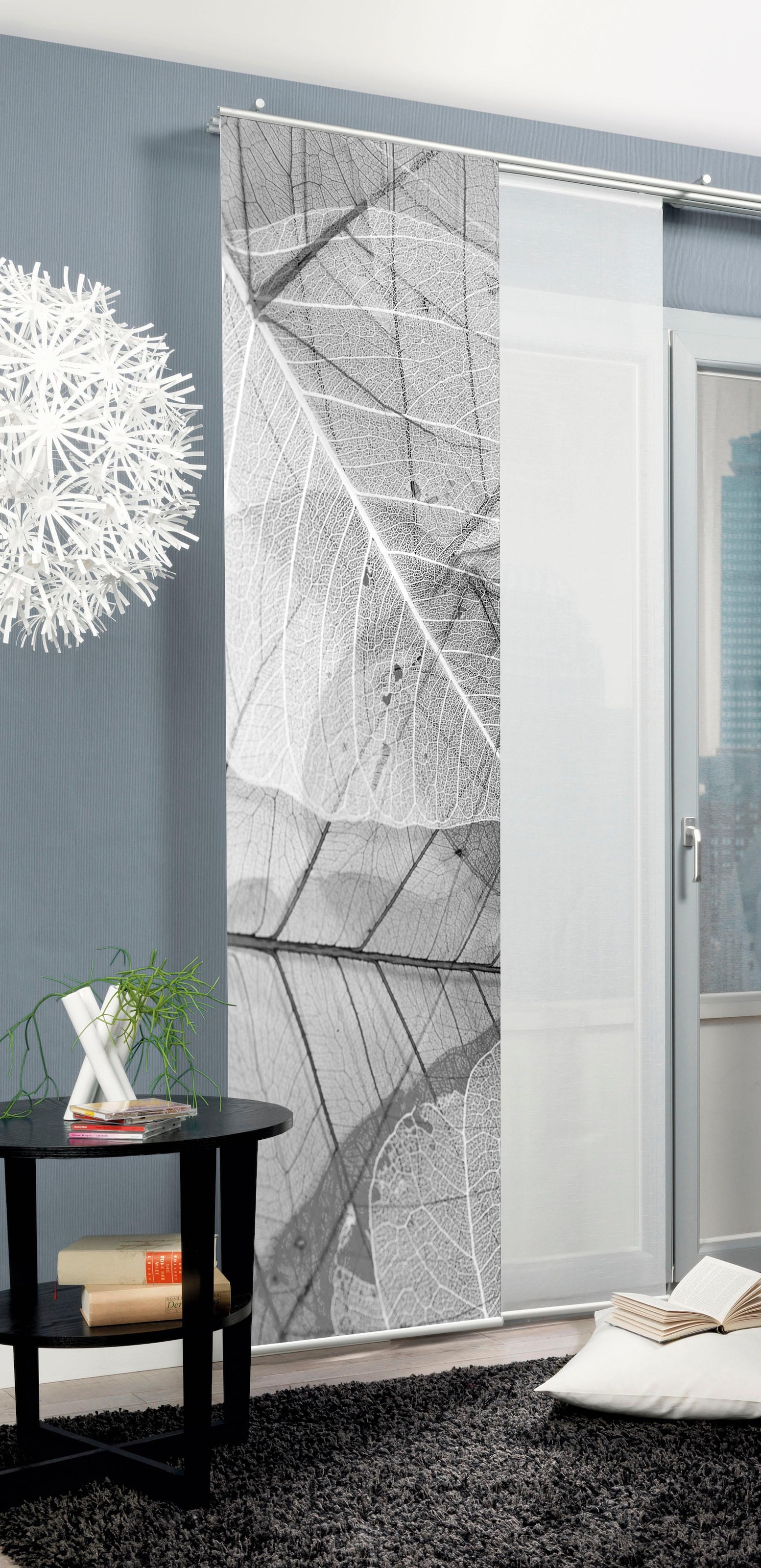 HOME WOHNIDEEN Schiebegardine »BLATTARI« (1 St.) HxB:...