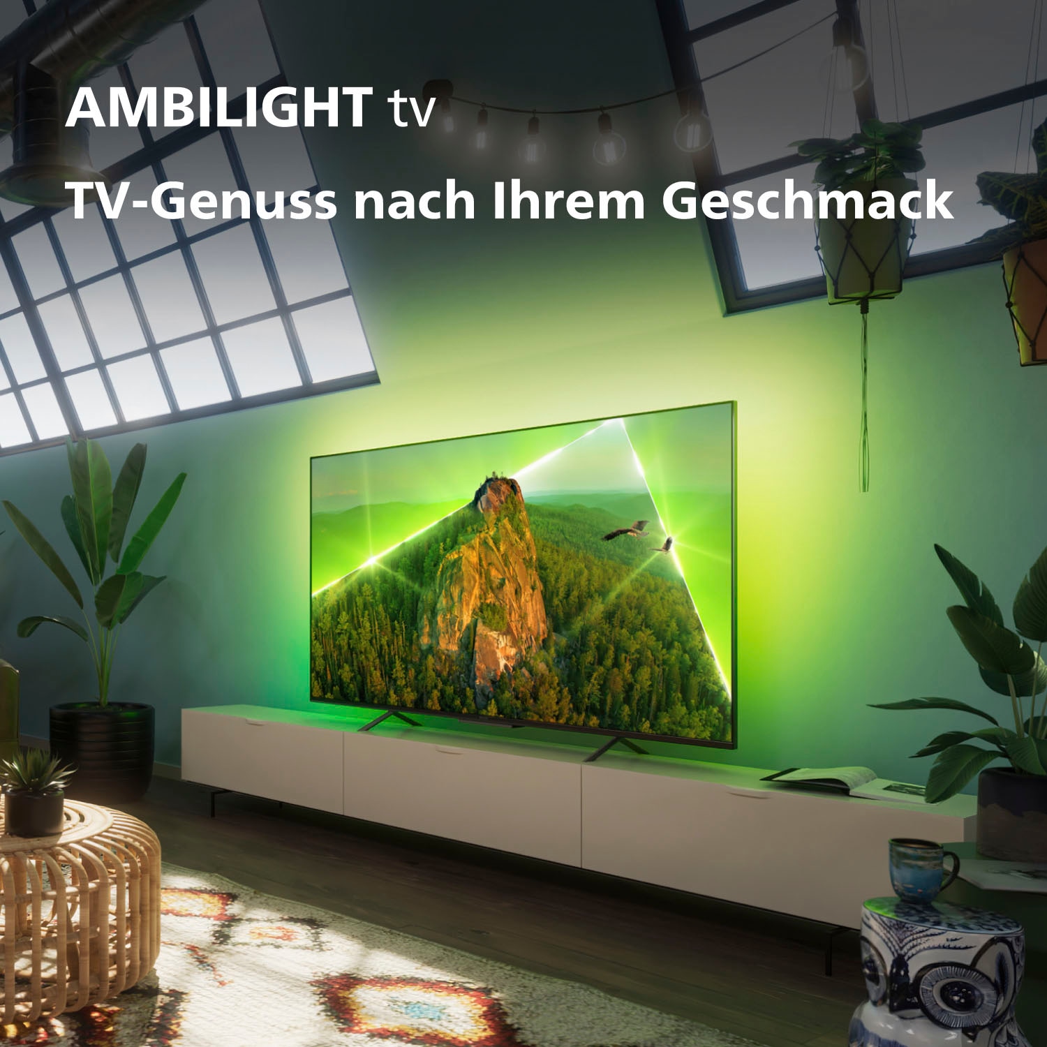 Philips LED-Fernseher »70PUS8108/12«, 177 cm/70 Zoll, 4K Ultra HD, Smart-TV