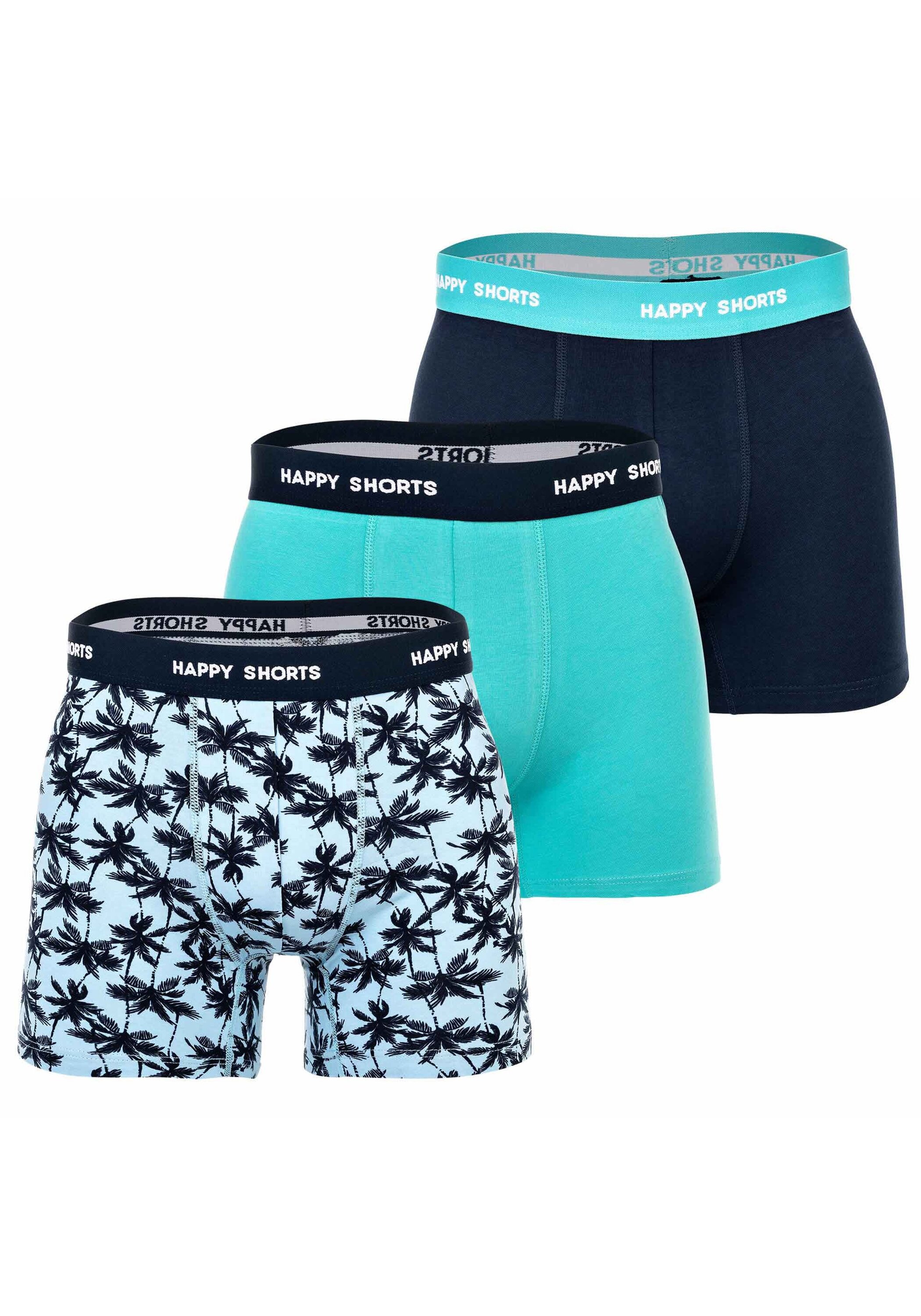 HAPPY SHORTS Boxershorts "Boxershort 3er Pack"